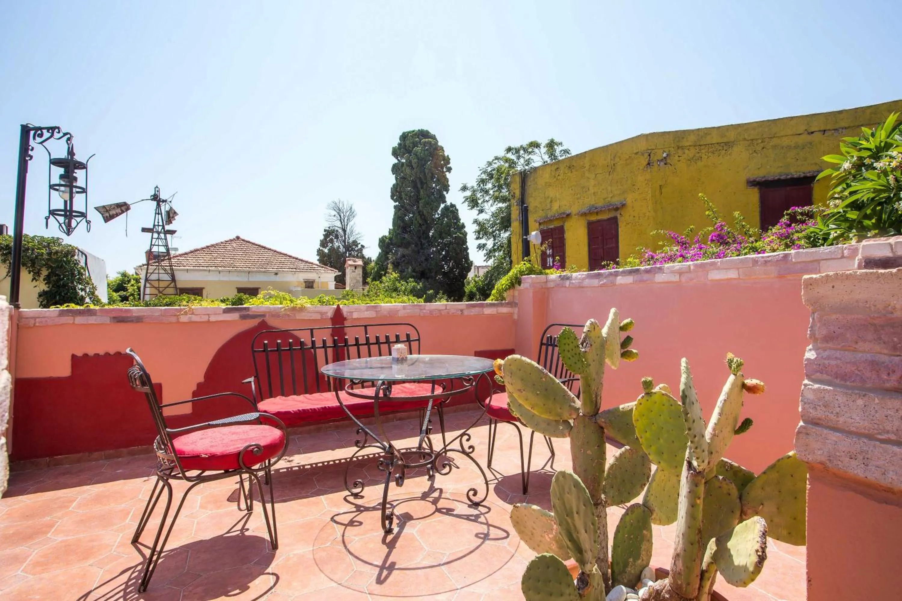 Patio in Attiki Hotel