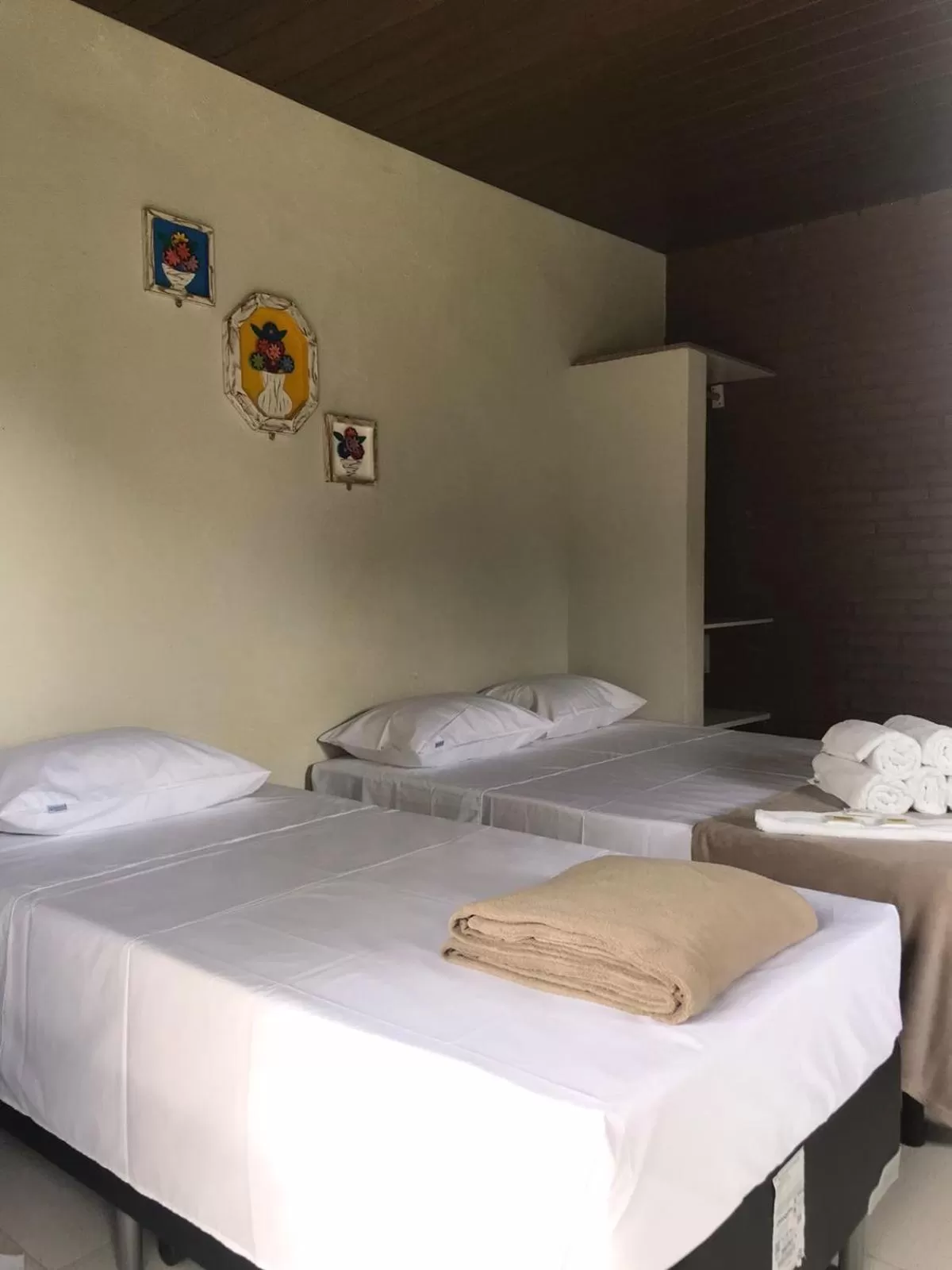 Bed in Hotel e Pousada Pouso54