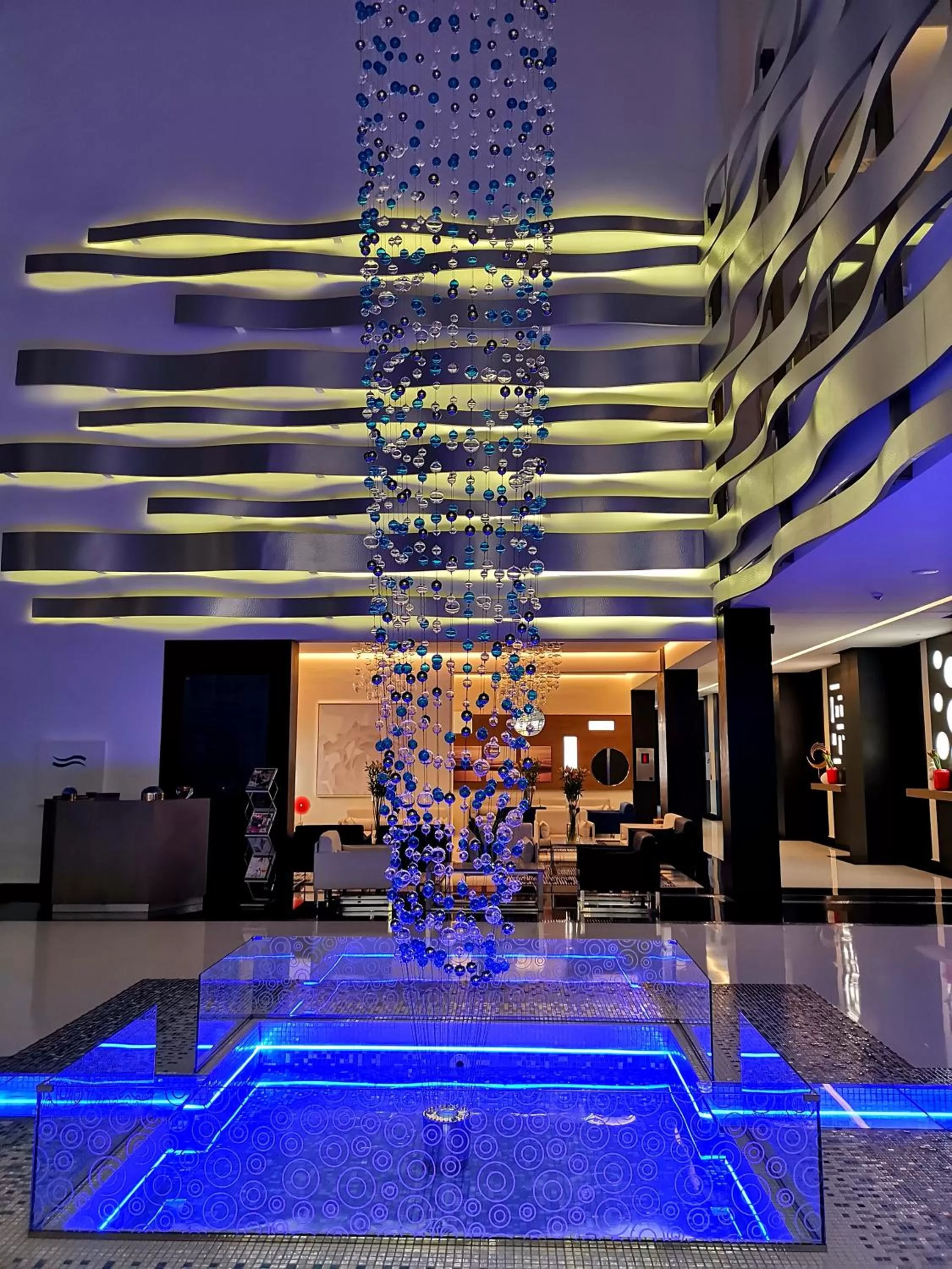 Lobby or reception in Vichy Célestins Spa Hôtel Casablanca