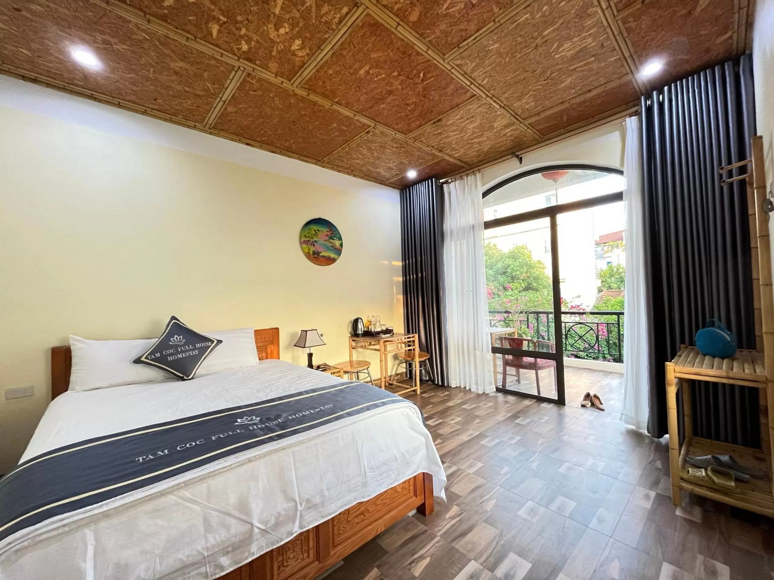 Bed in Tam Coc Full House Homestay