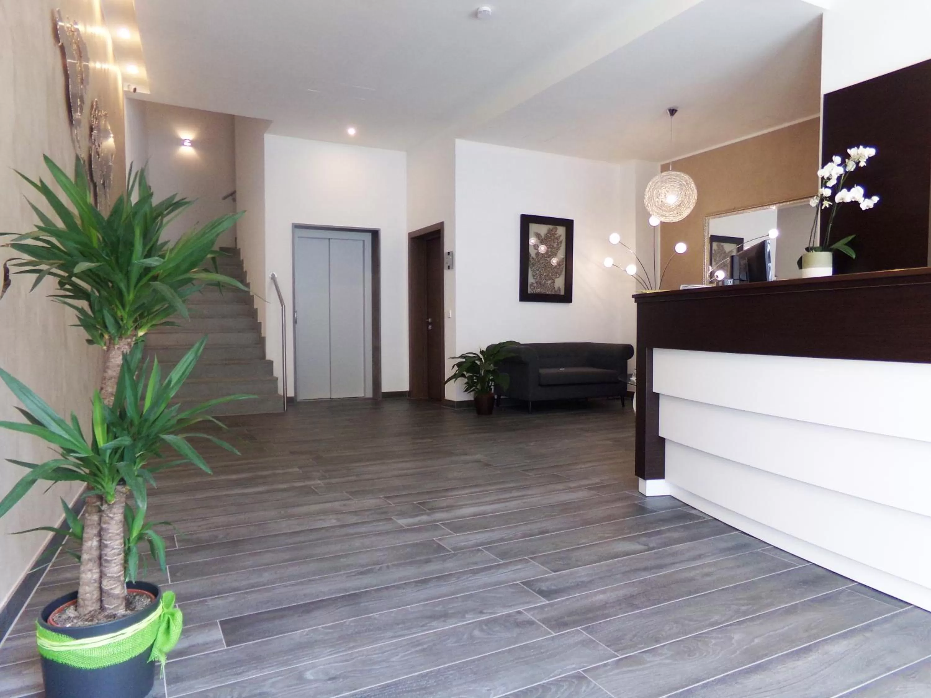 Lobby or reception in Hotel im Ried