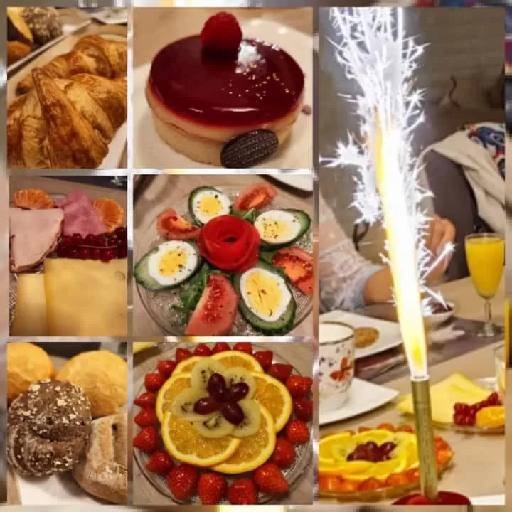 Breakfast in La Rose