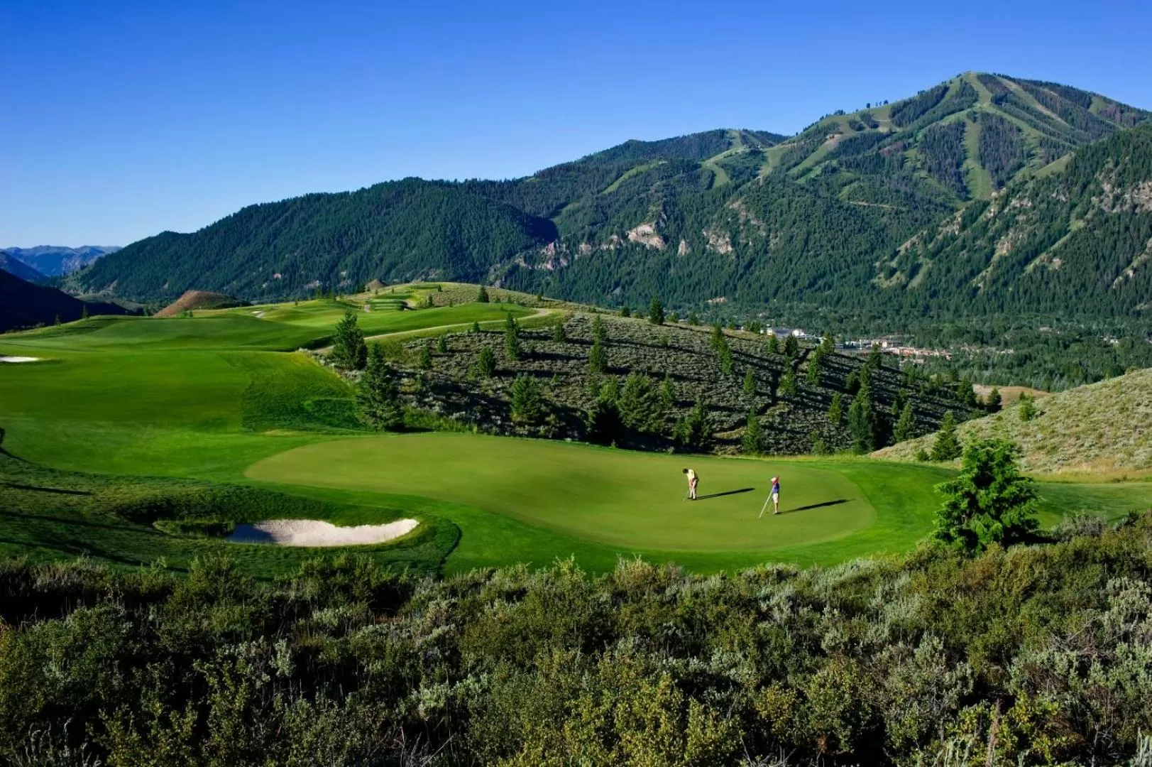 Golfcourse in Sun Valley Resort