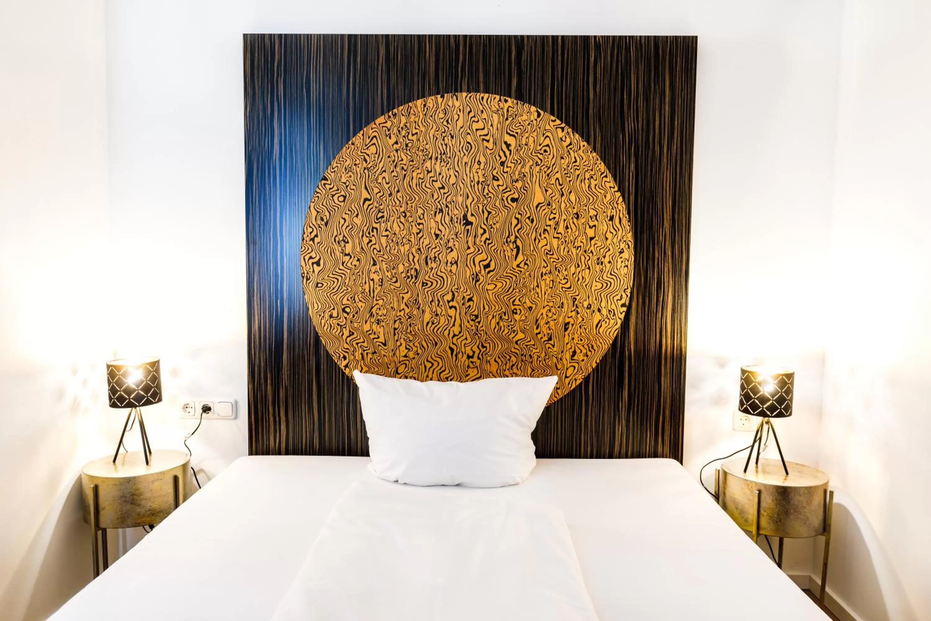 Photo of the whole room, Bed in Arthotel Restaurant Pfeffermühle