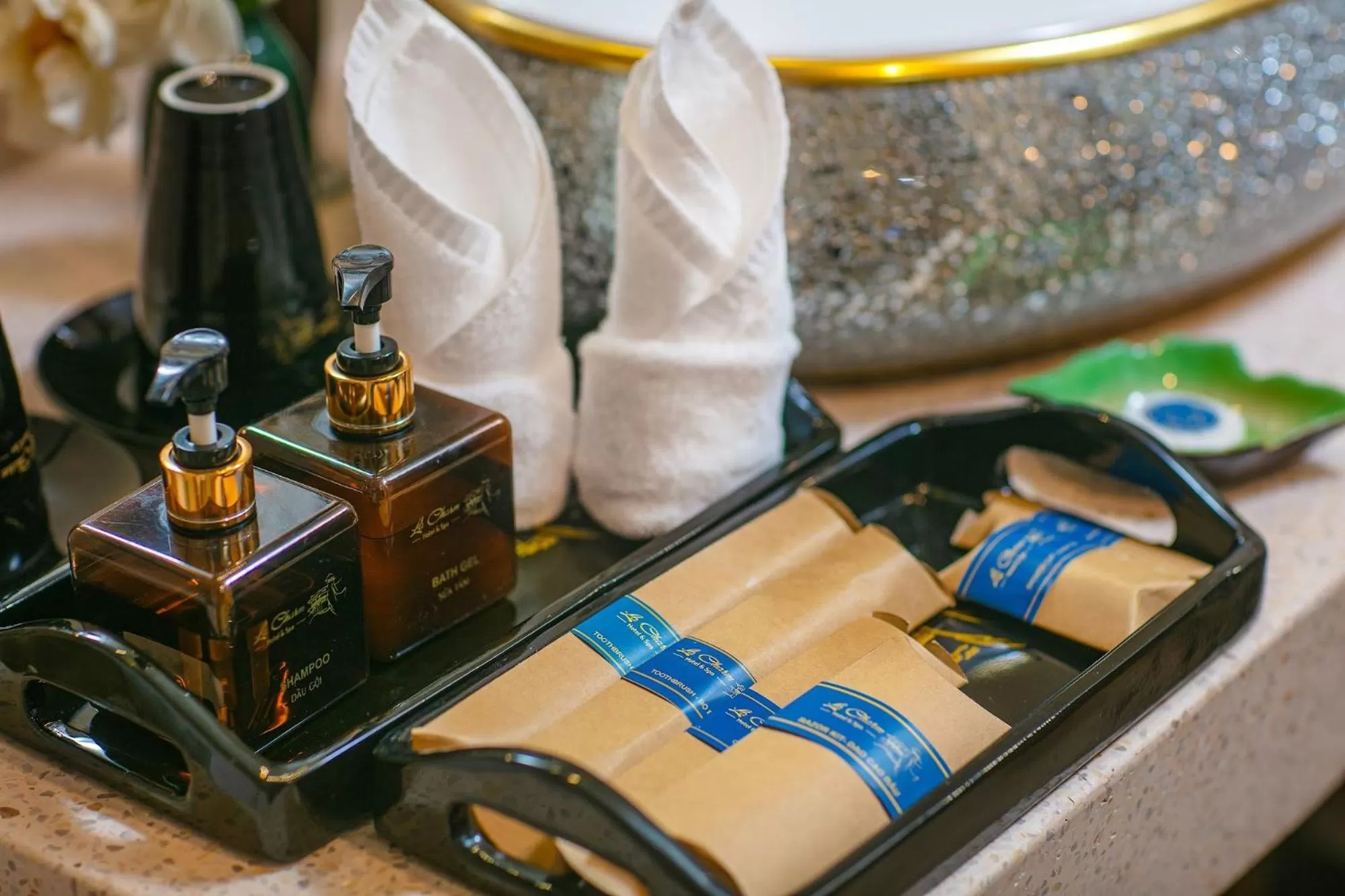 Bathroom in La Charm Hoi An Hotel & Spa