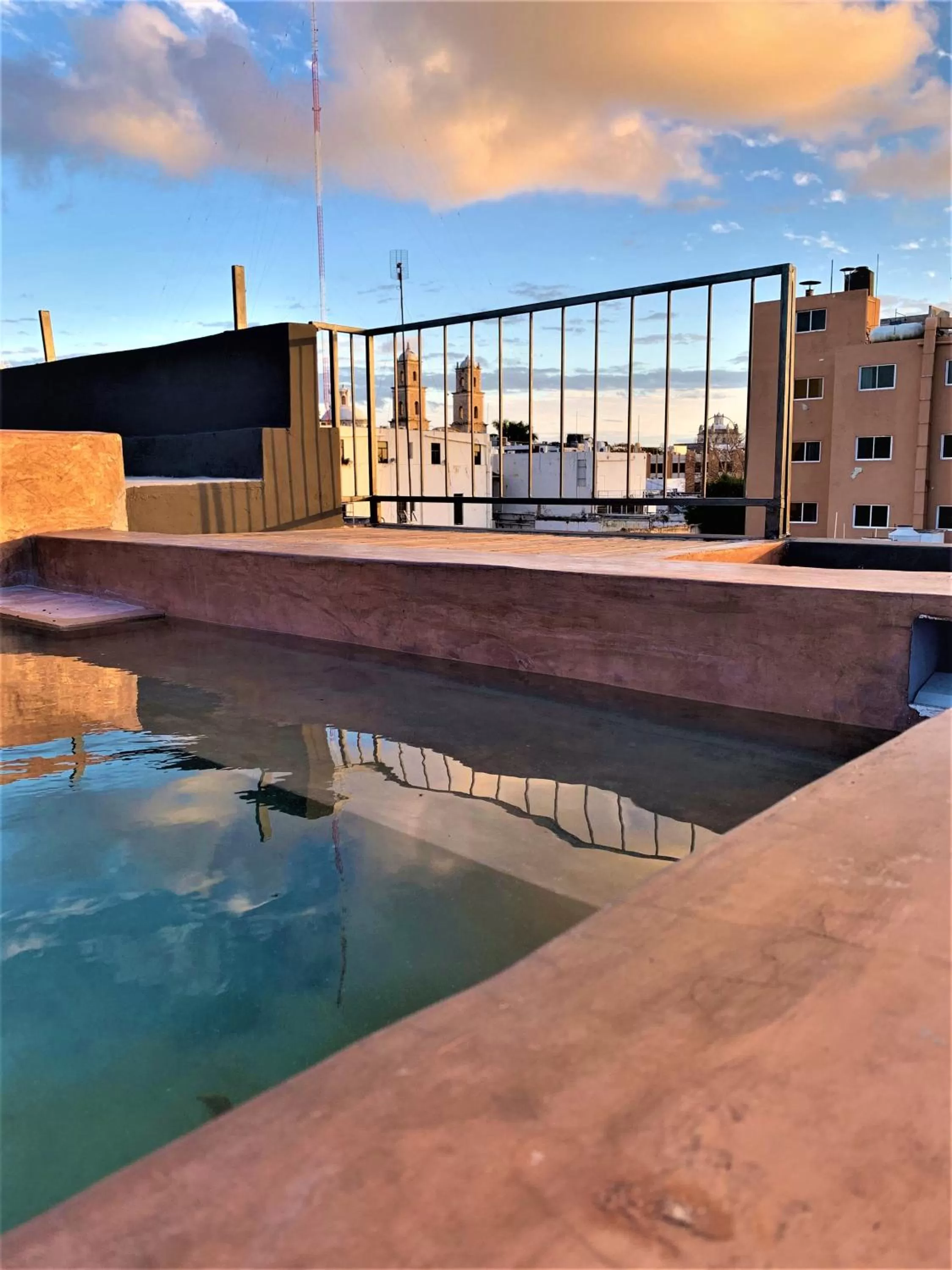 Pool view in Hotel Urban