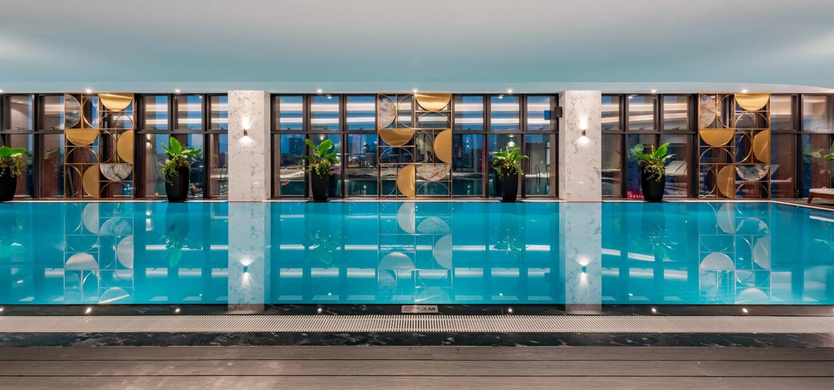 Swimming pool in Eastin Hotel & Residences Hanoi