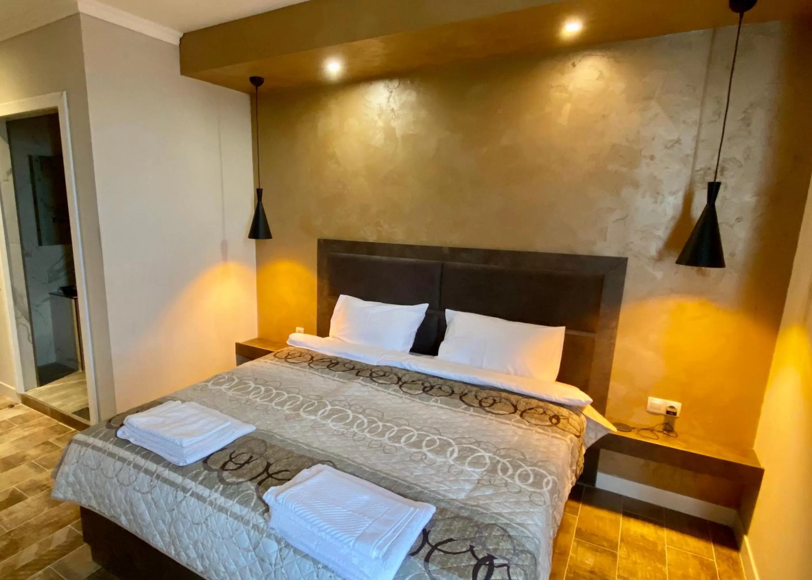 Bed in Luxury Apartments Ivon