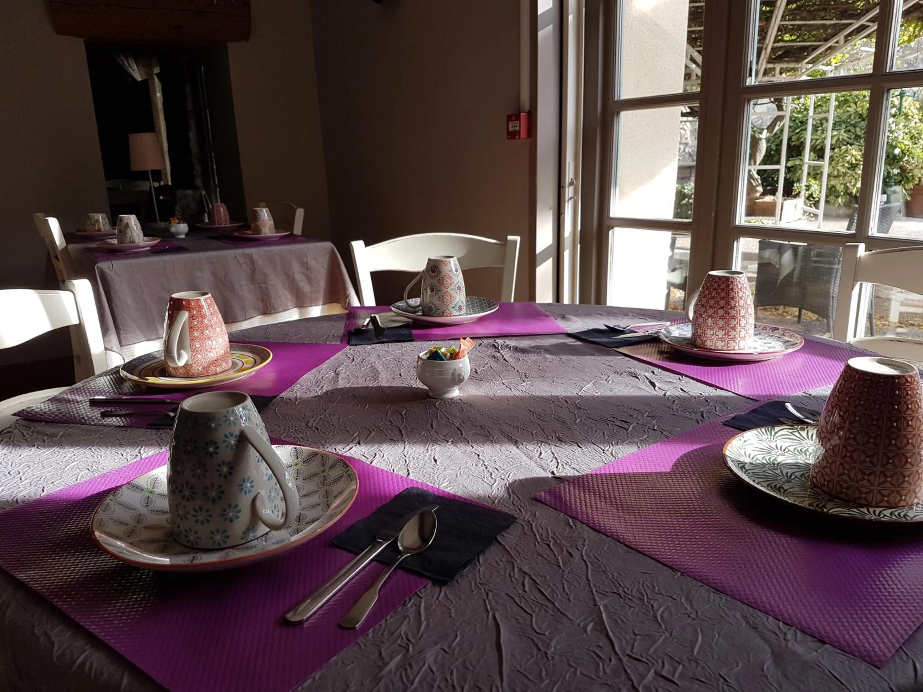 Breakfast in Logis Hotel la Ferme