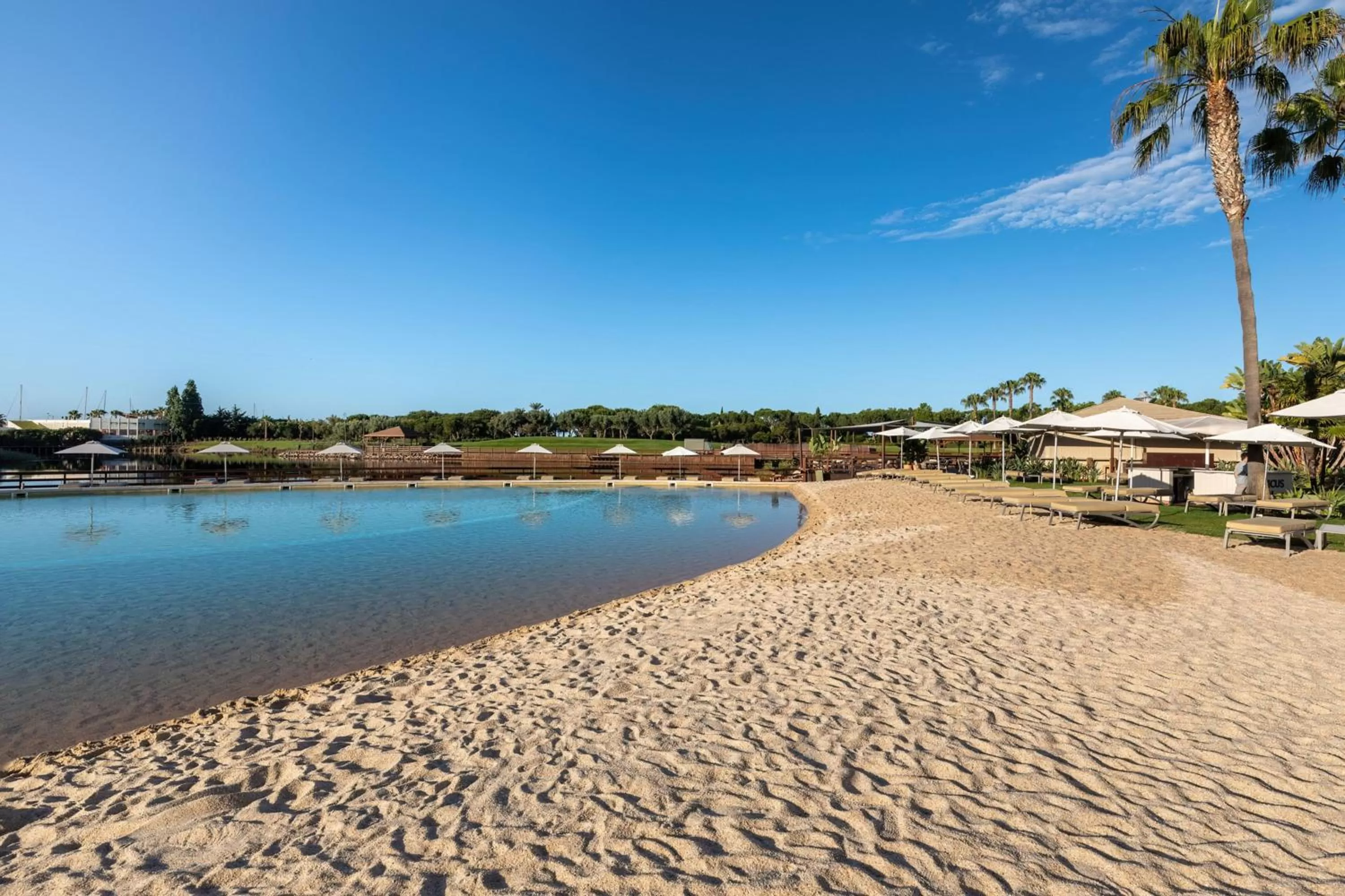 Swimming pool in Domes Lake Algarve, Autograph Collection