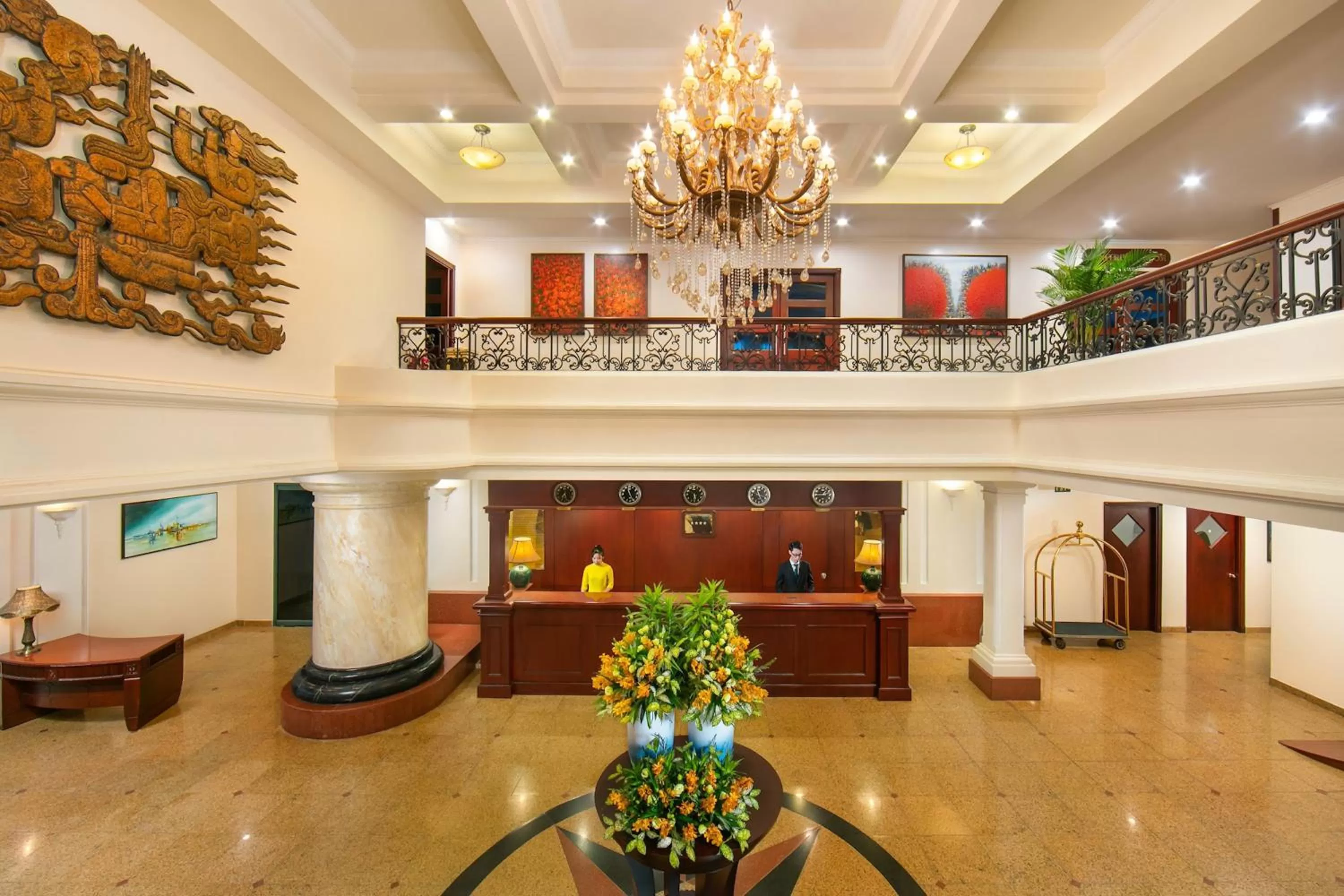 Lobby or reception in The Tray Hotel Hai Phong