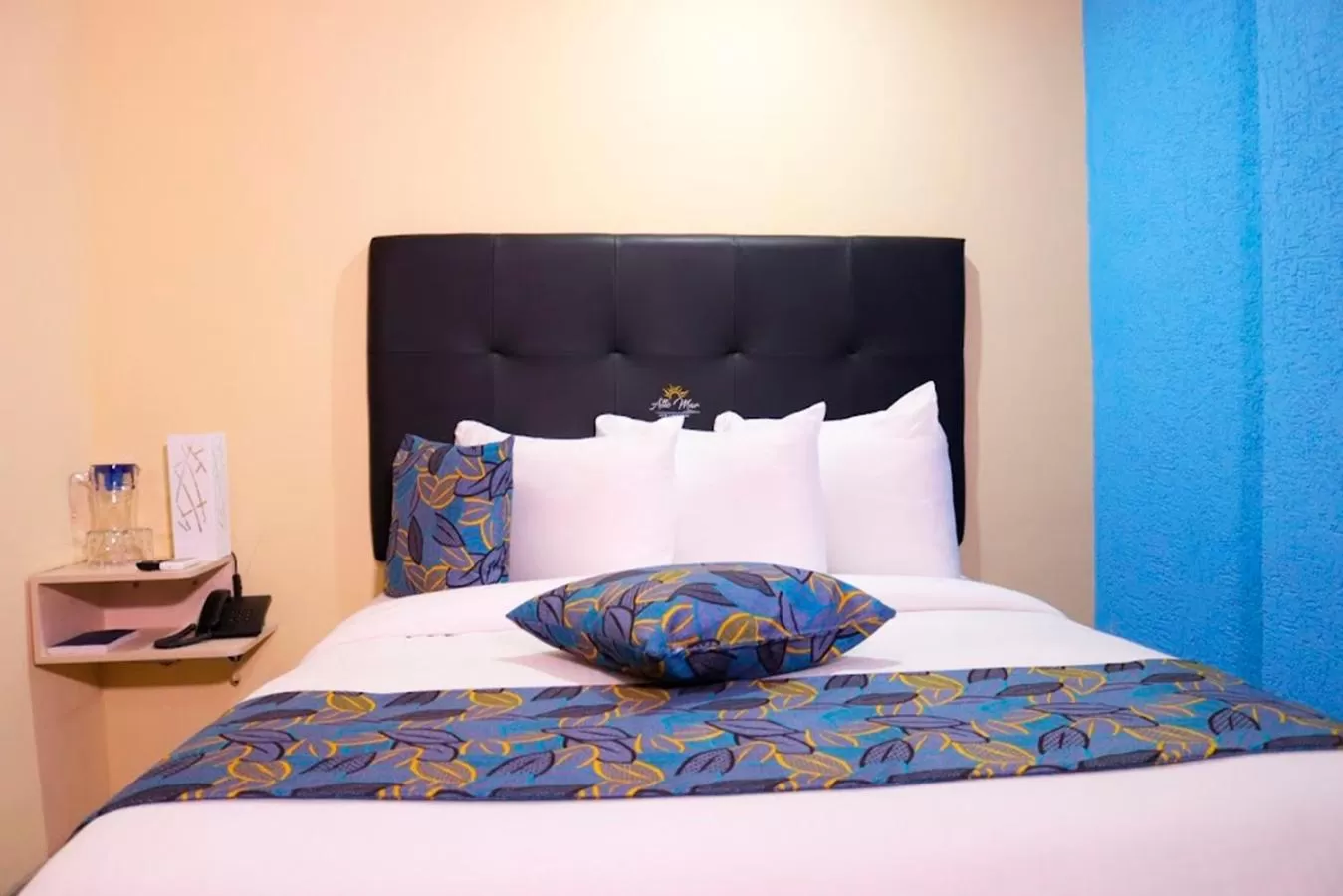 Bed in Hotel Alto Mar