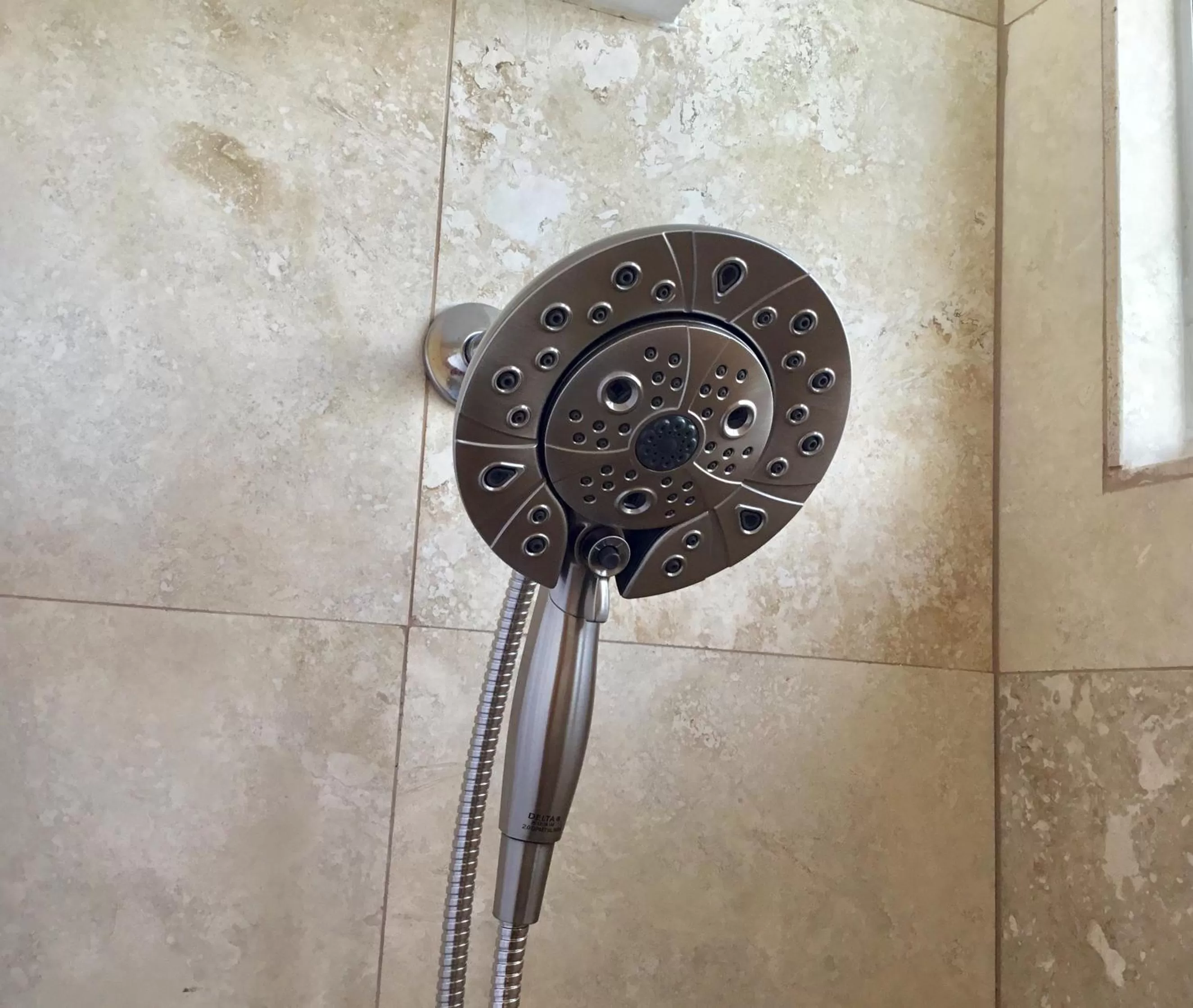 Shower in Holiday Surf Hotel (with full kitchen)