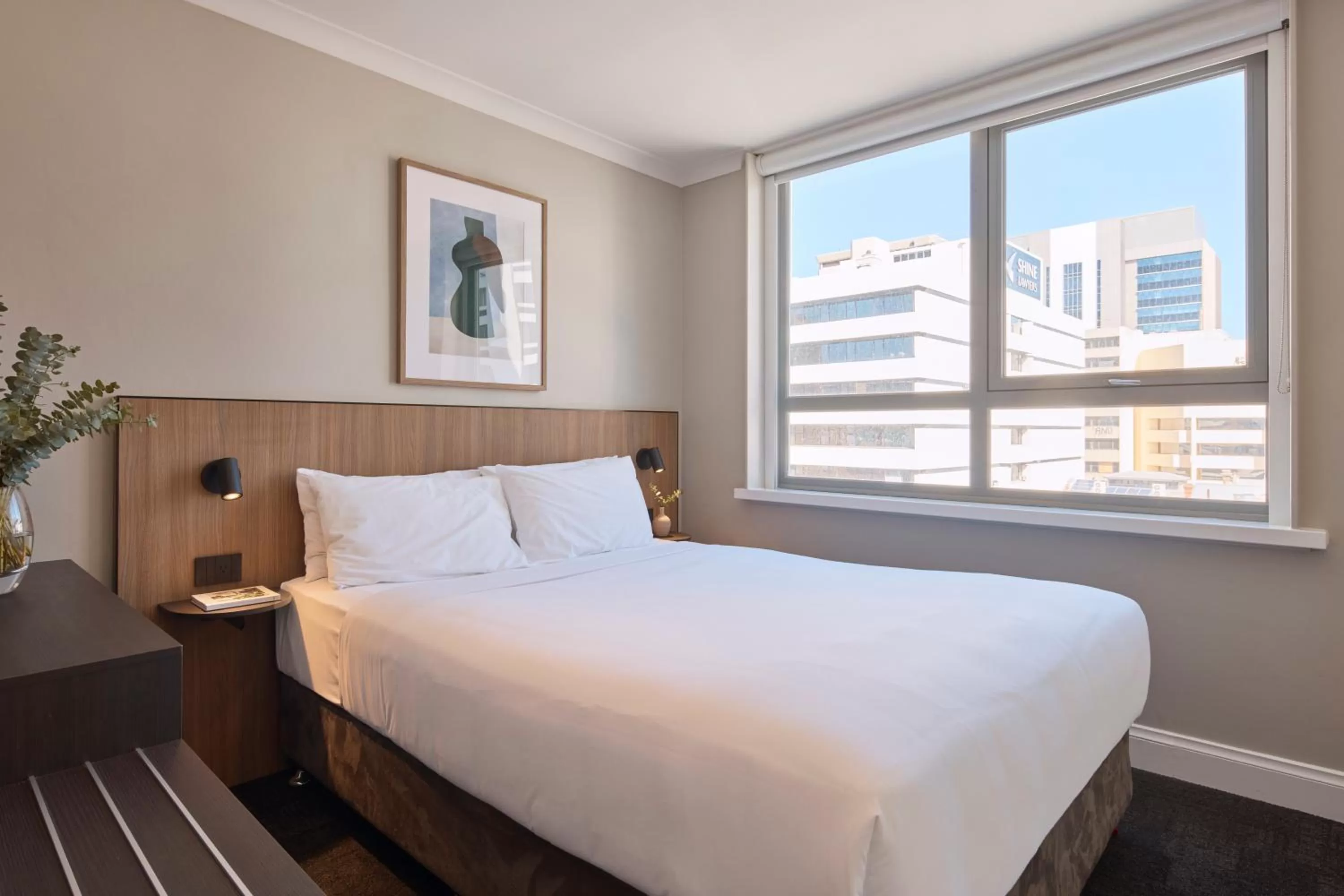 Bedroom, Bed in Pensione Hotel Perth
