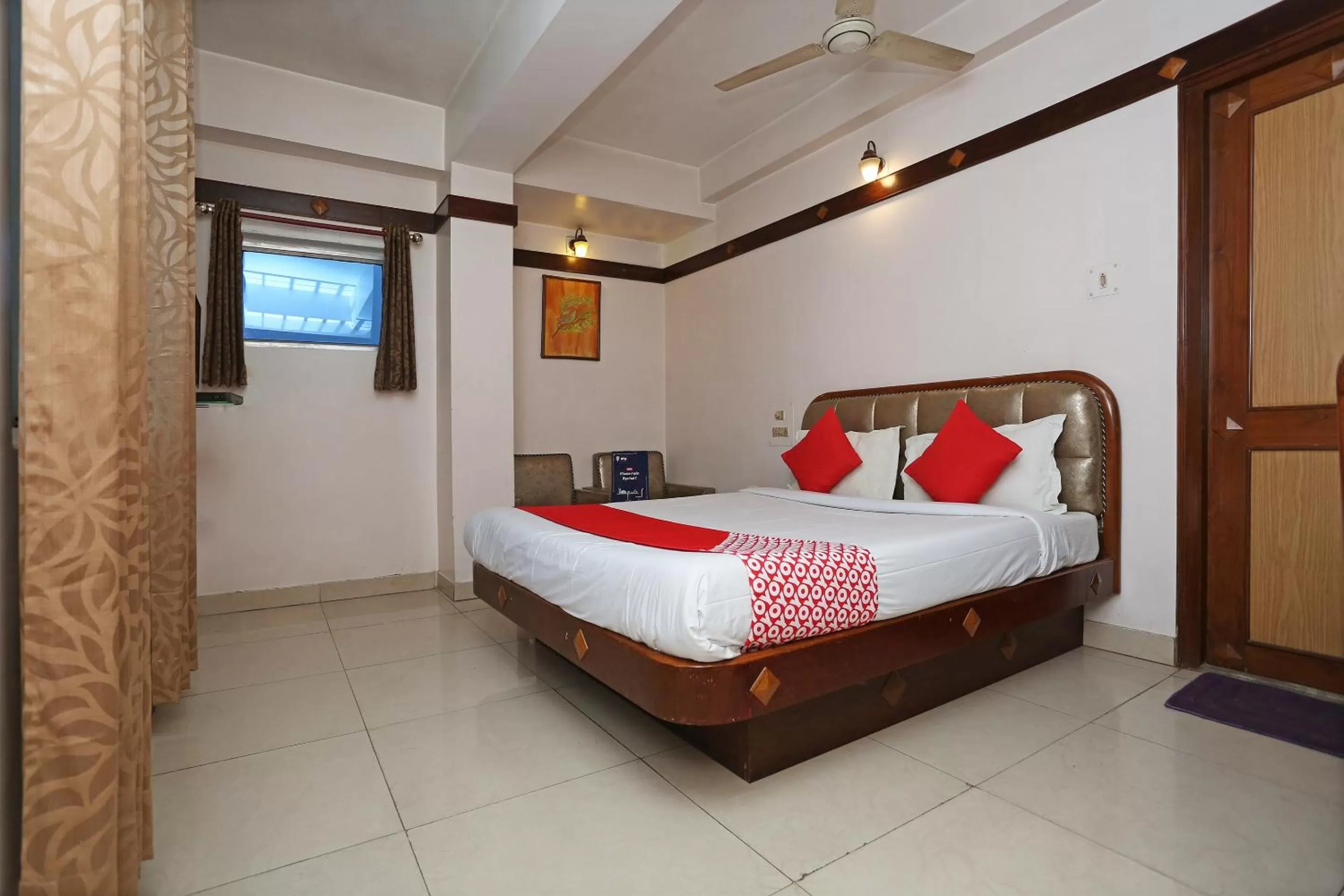 Bed in Hotel Amrit Regency