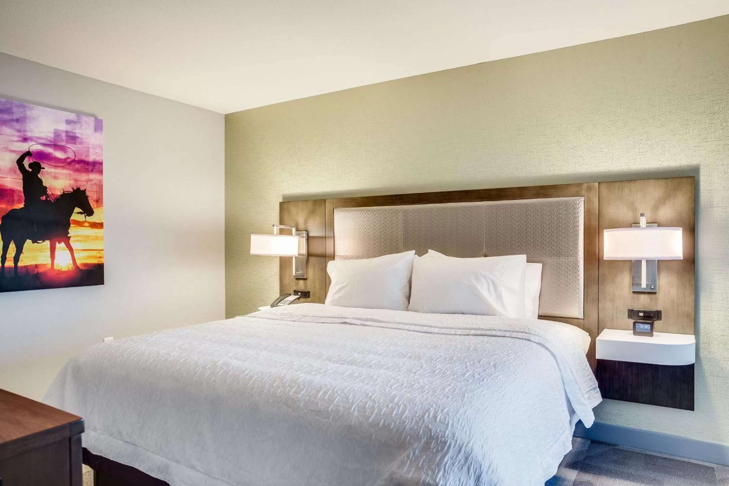 King Suite - Mobility Accessible - Non-Smoking in Hampton Inn & Suites Fort Worth Downtown