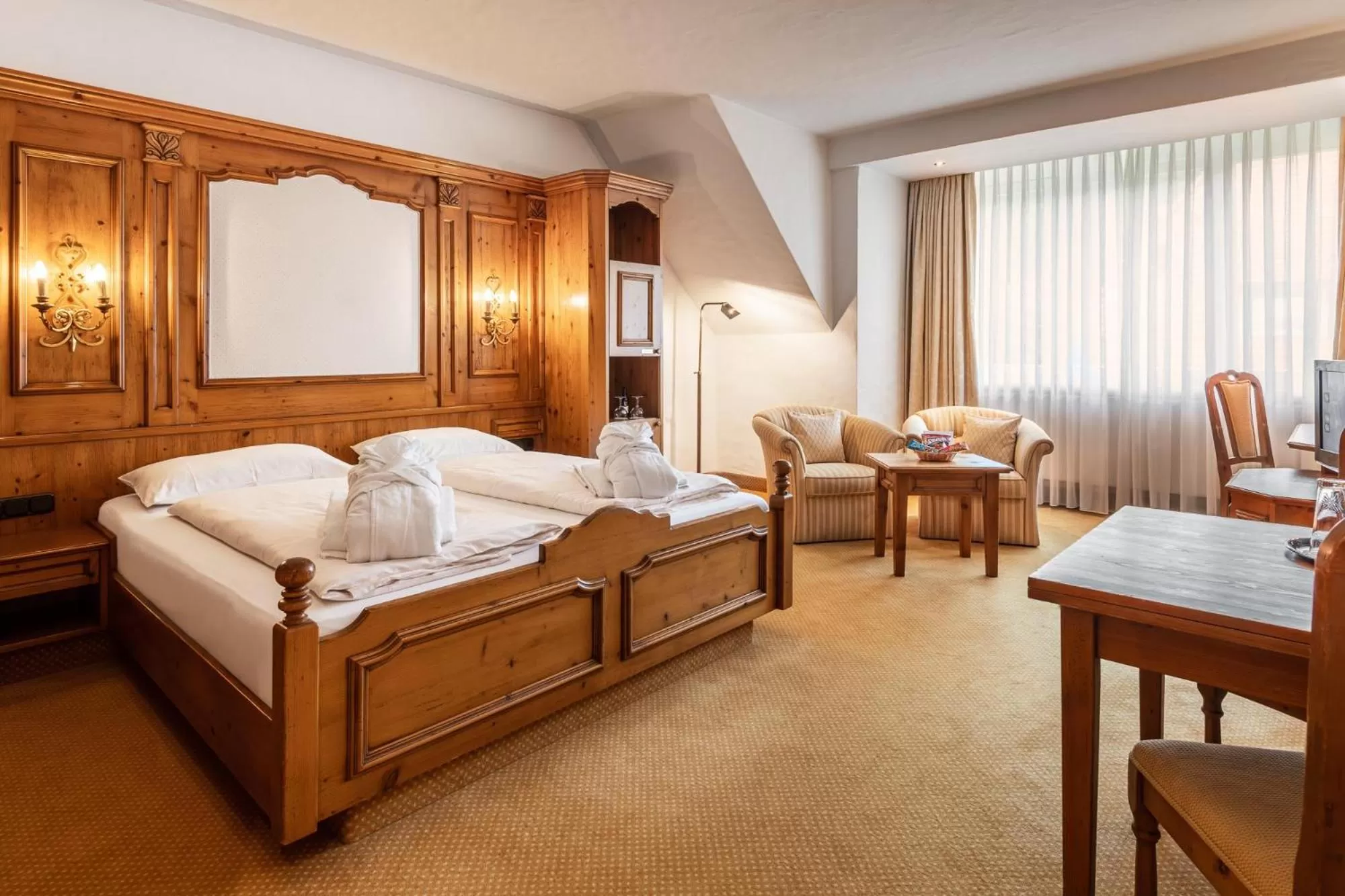 Bed in VILA VITA Burghotel Dinklage