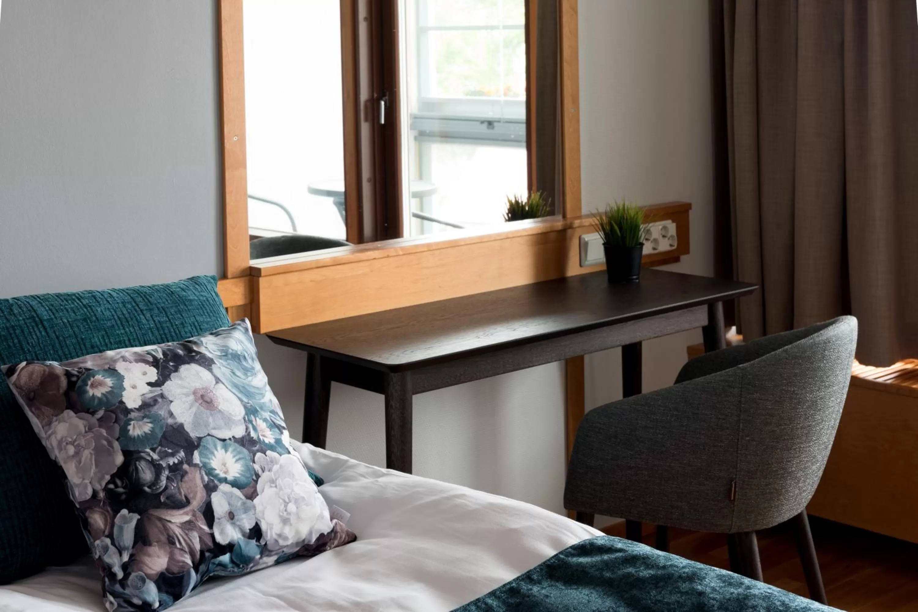 Bed in Hotelli Lähde