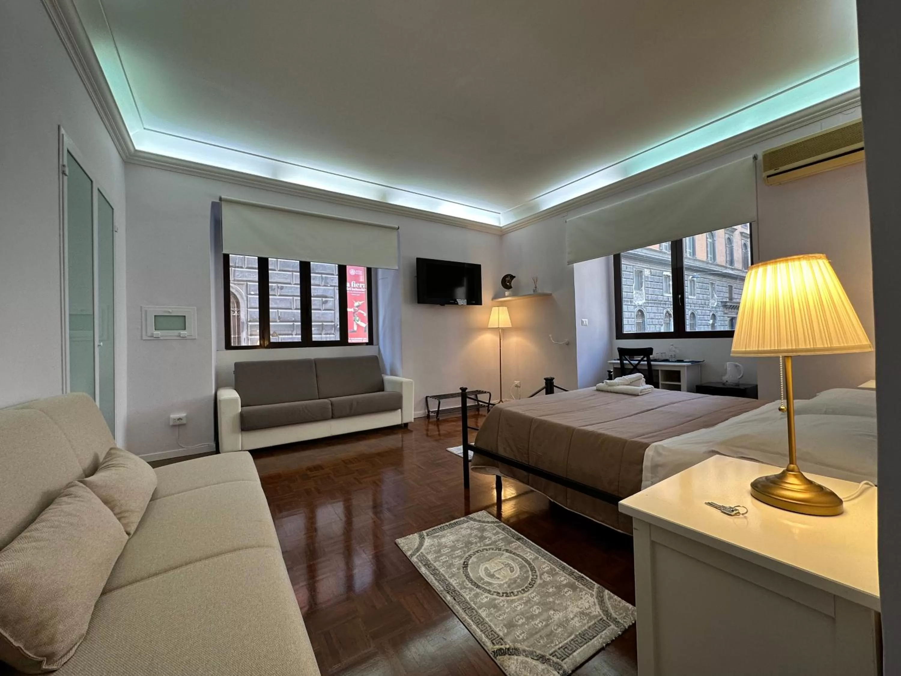 Bed, Seating Area in Archivio Storico Napoli Centro