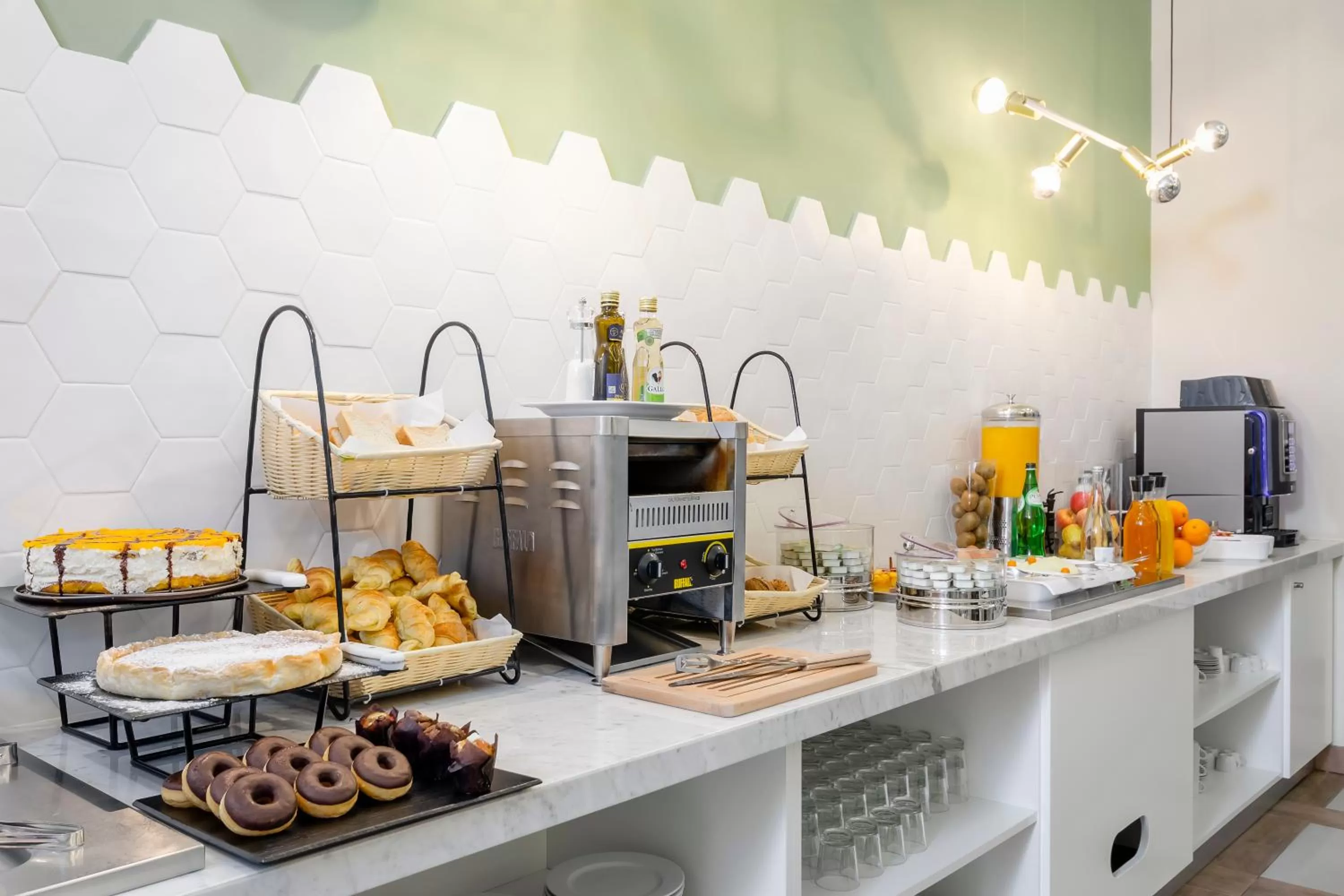 Continental breakfast in EXE Wellington