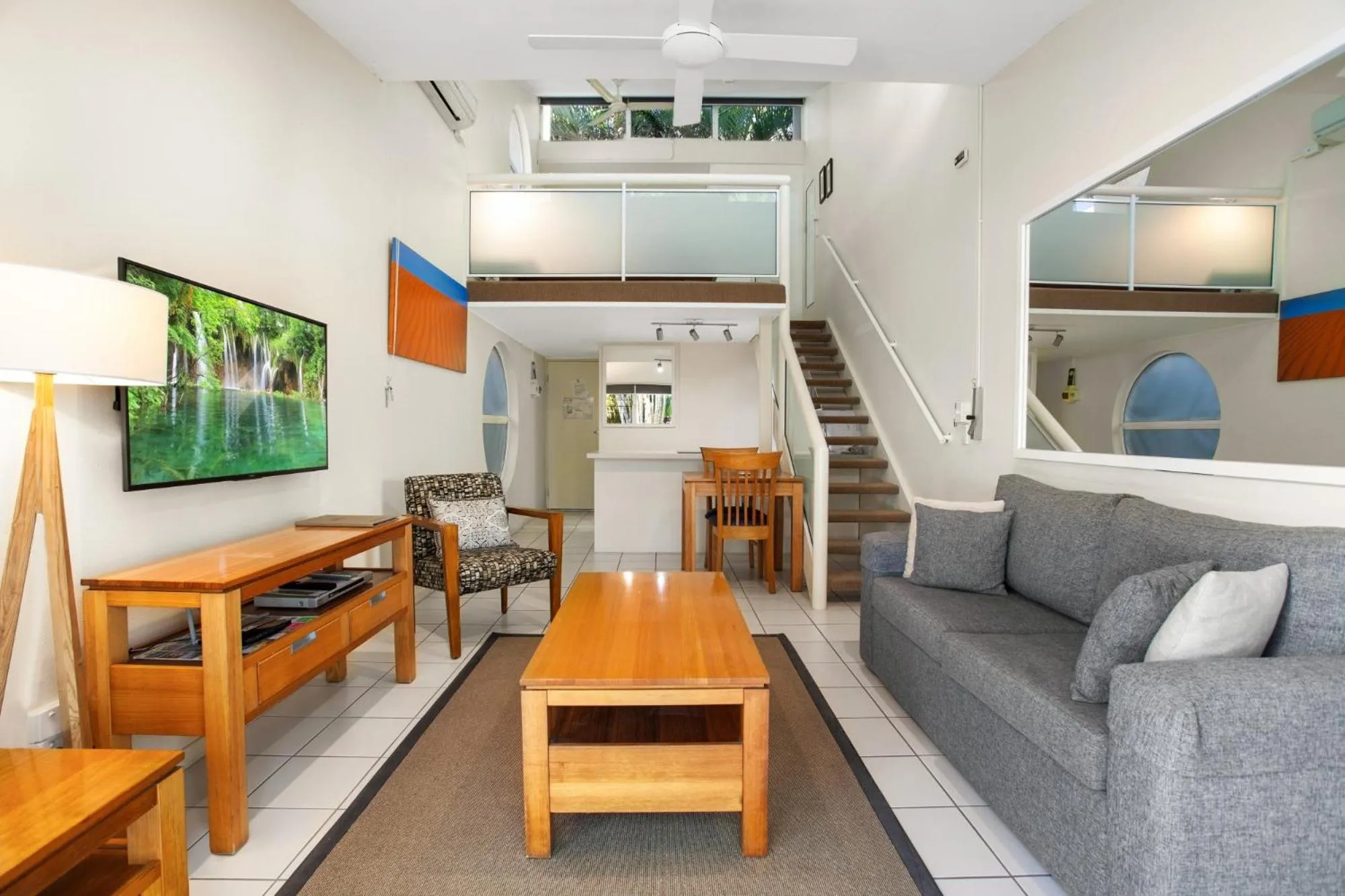 Living room in Caribbean Noosa