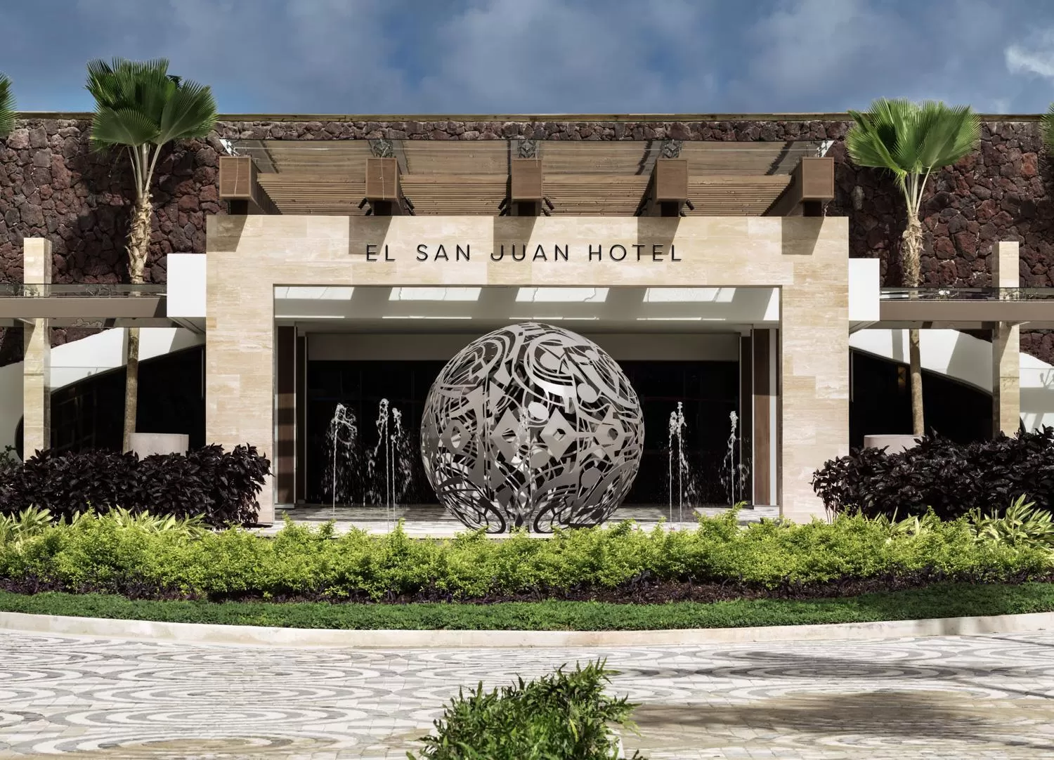 Property building in Fairmont El San Juan Hotel