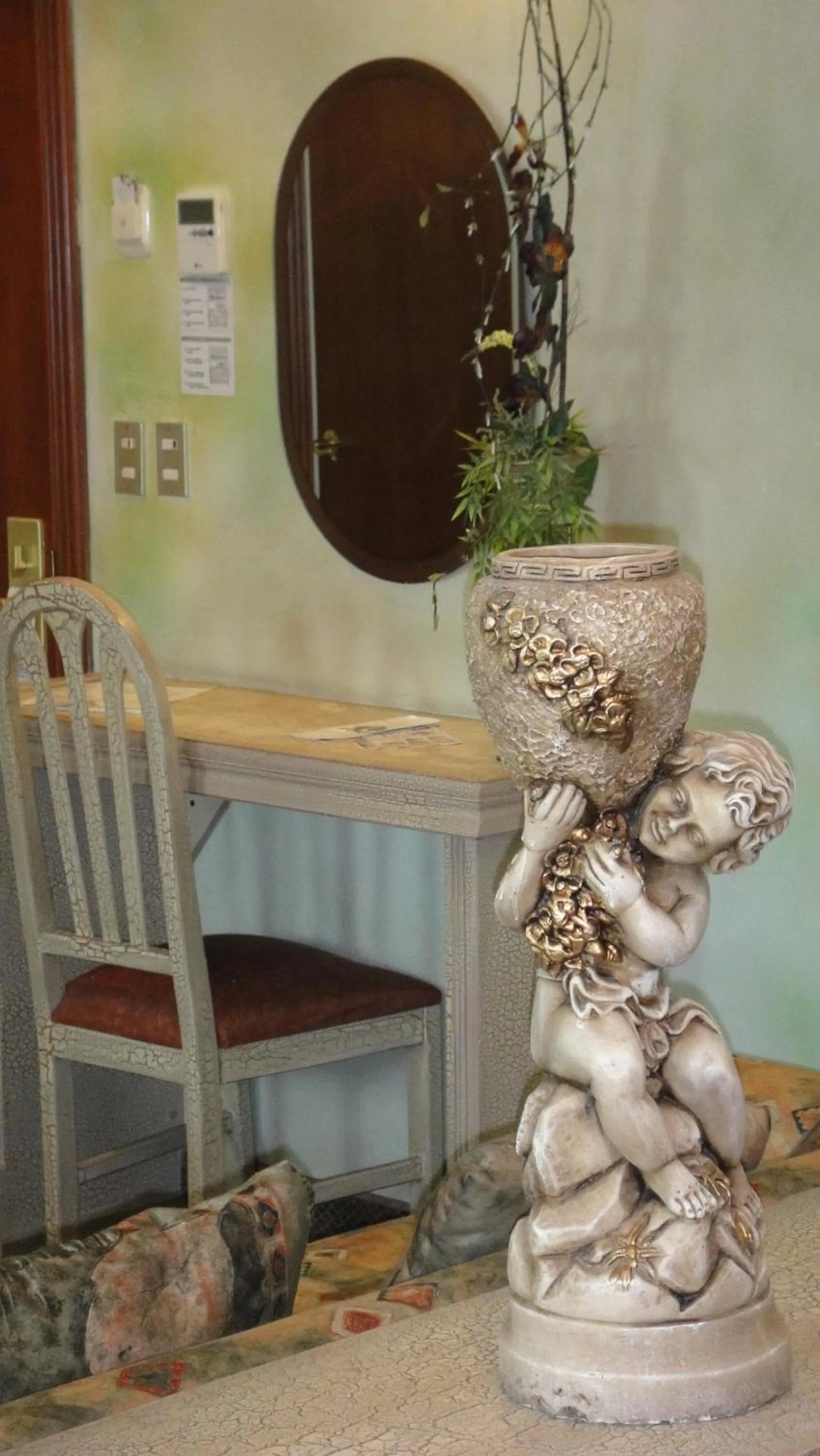 Decorative detail in Hotel Quinta Cesar