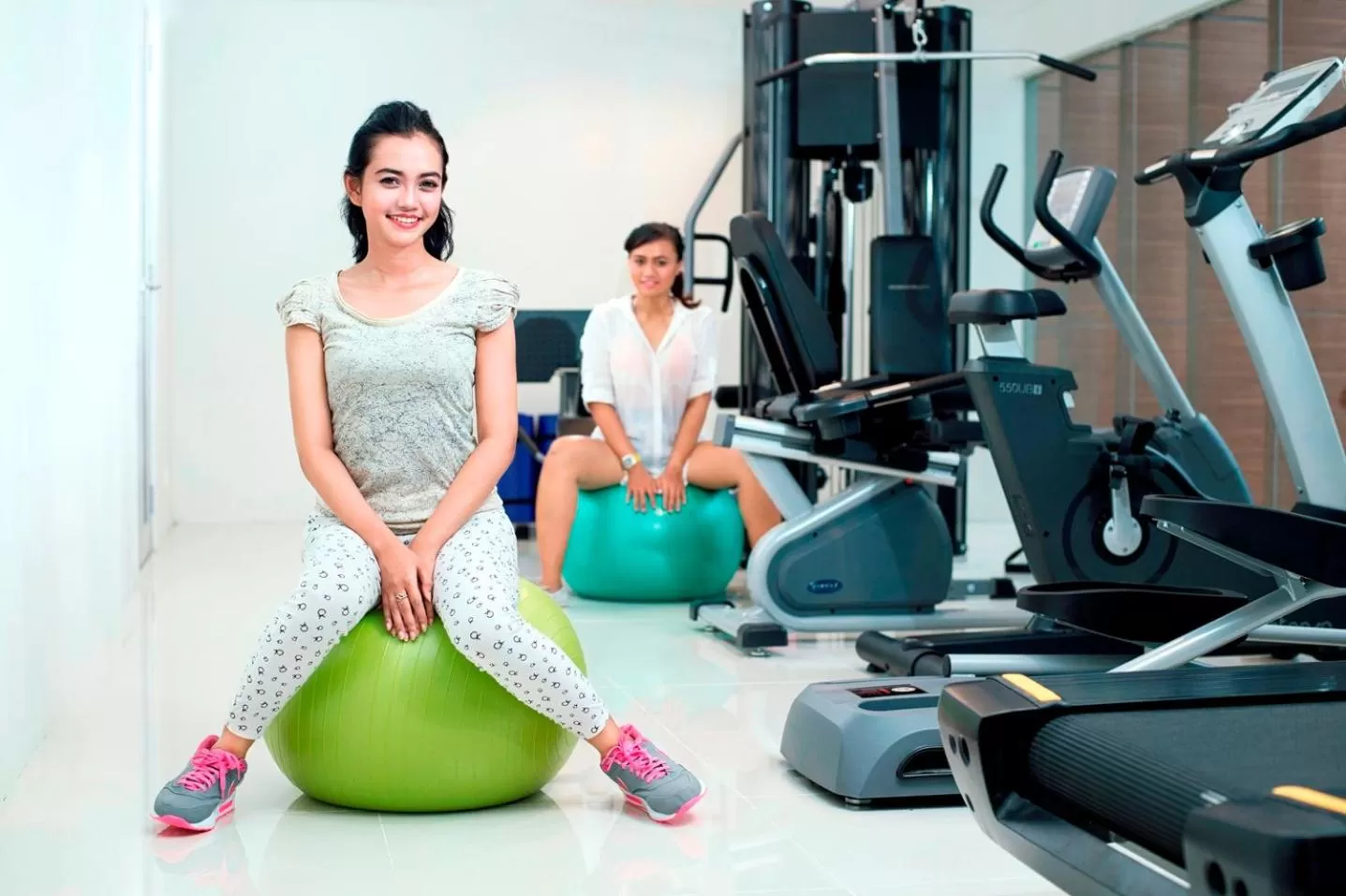 Fitness centre/facilities in The New Atrium Hotel Yogyakarta
