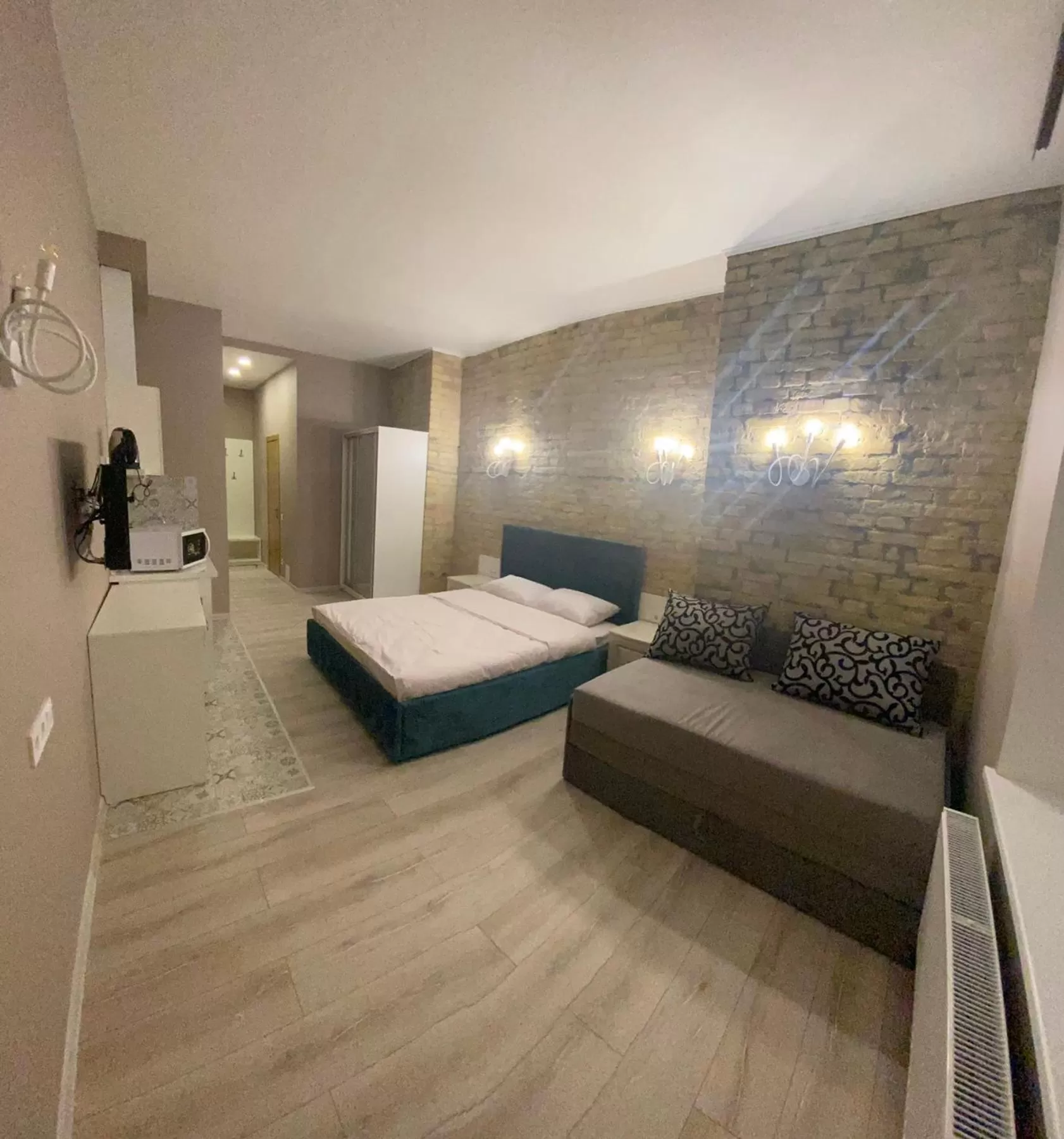 Bed in Heart Kyiv Apart-Hotel