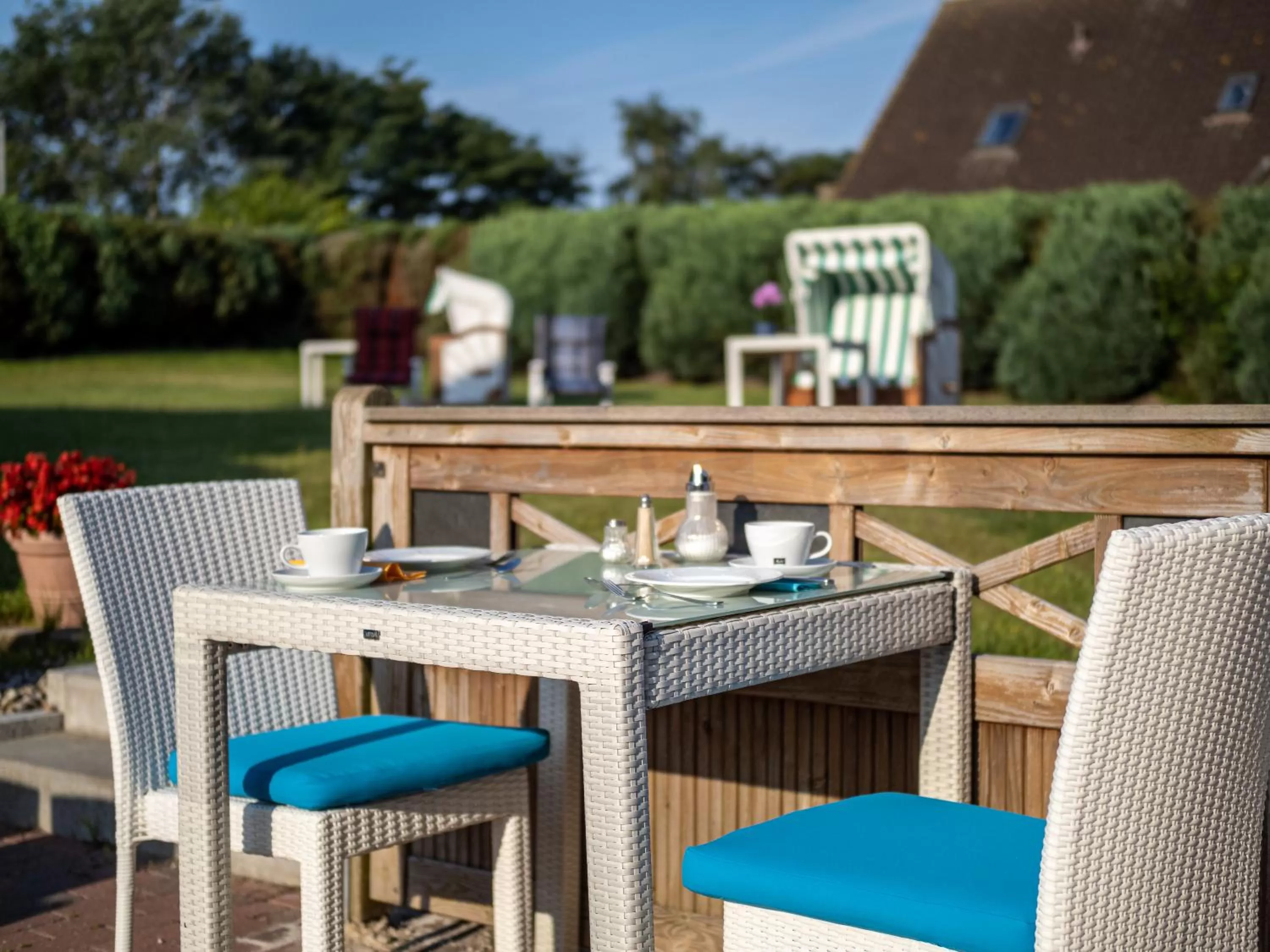 Garden in Tom's Hus Heiligenhafen