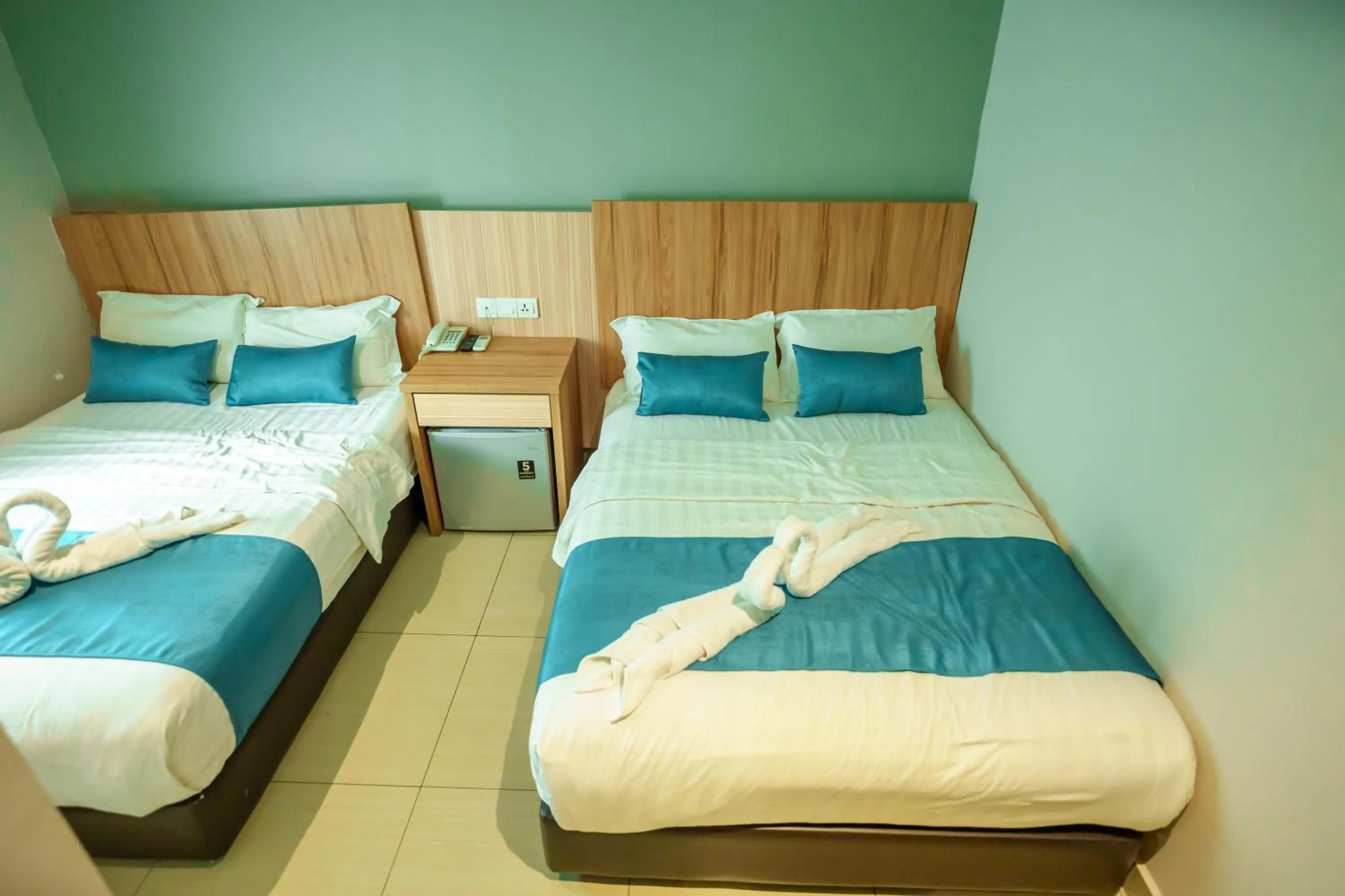 Bed in Euro Life Hotel @ KL Sentral