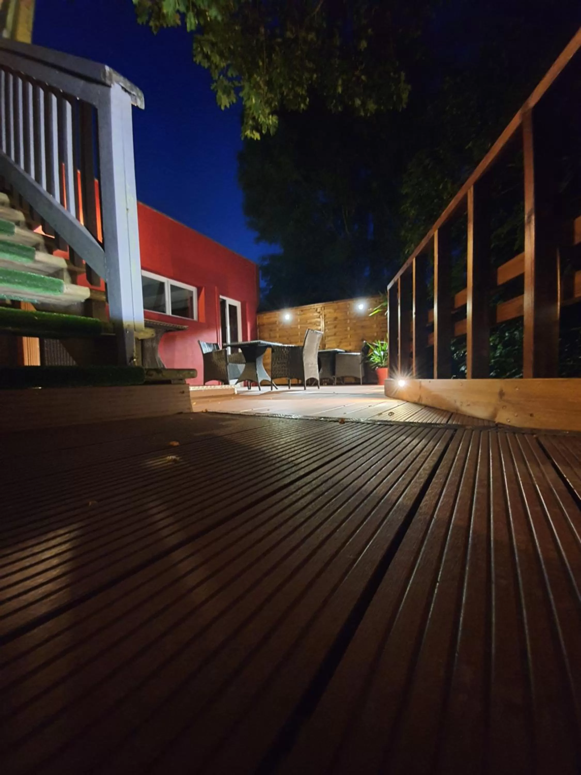 Patio, Swimming Pool in L'Etable Gourmande