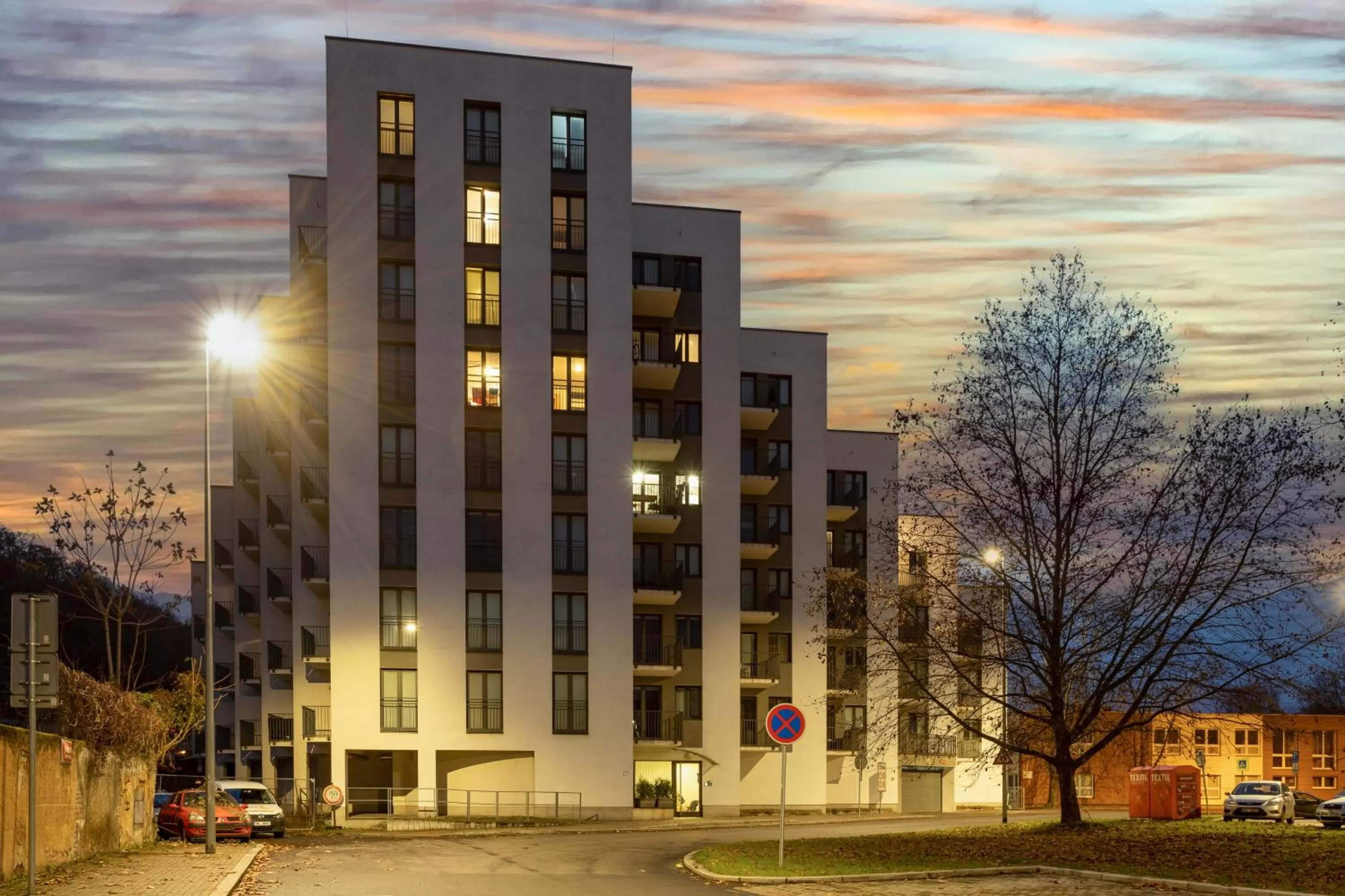 Property building in Prague City Residence
