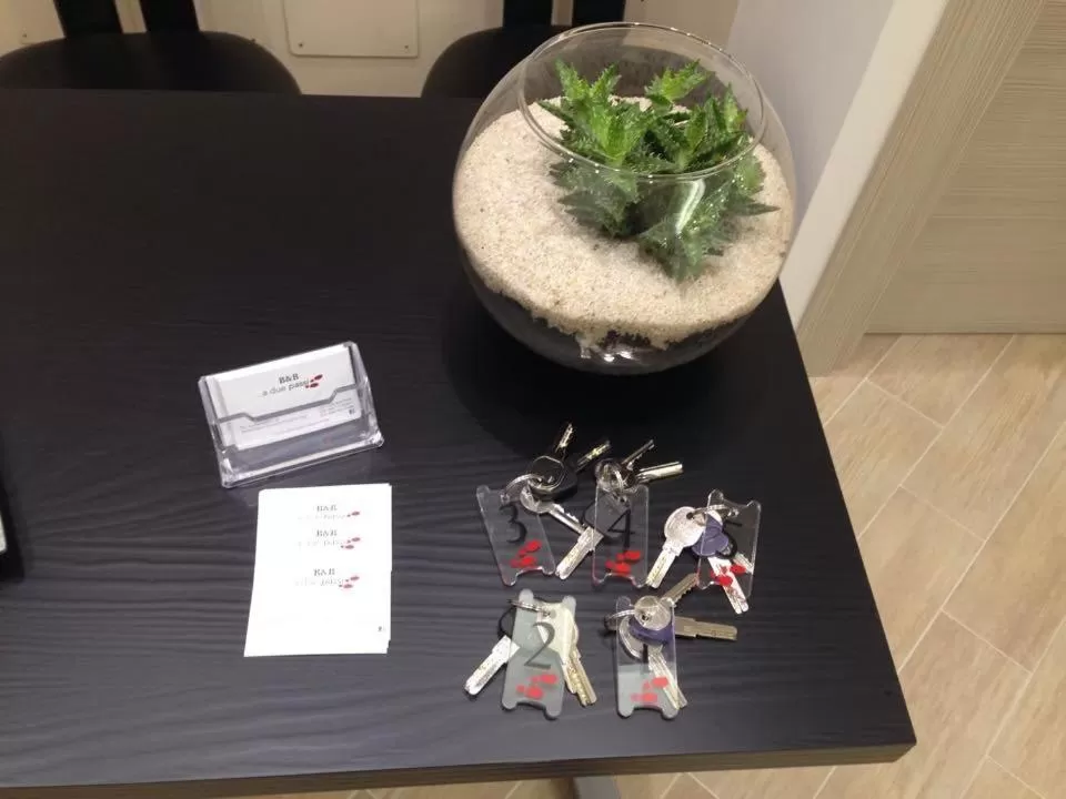 Decorative detail in B&B A Due Passi