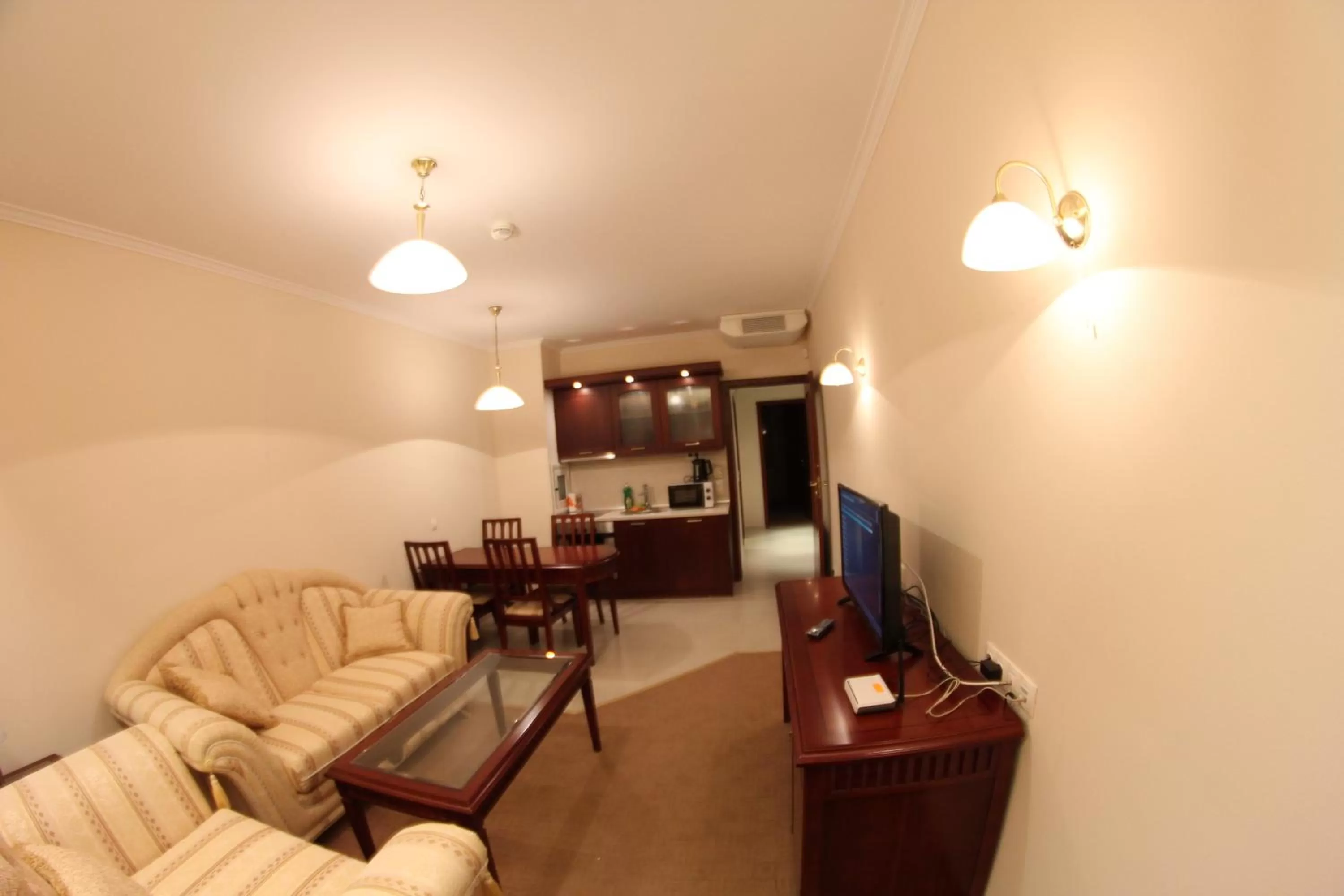 Seating Area in Downtown Bansko Resort