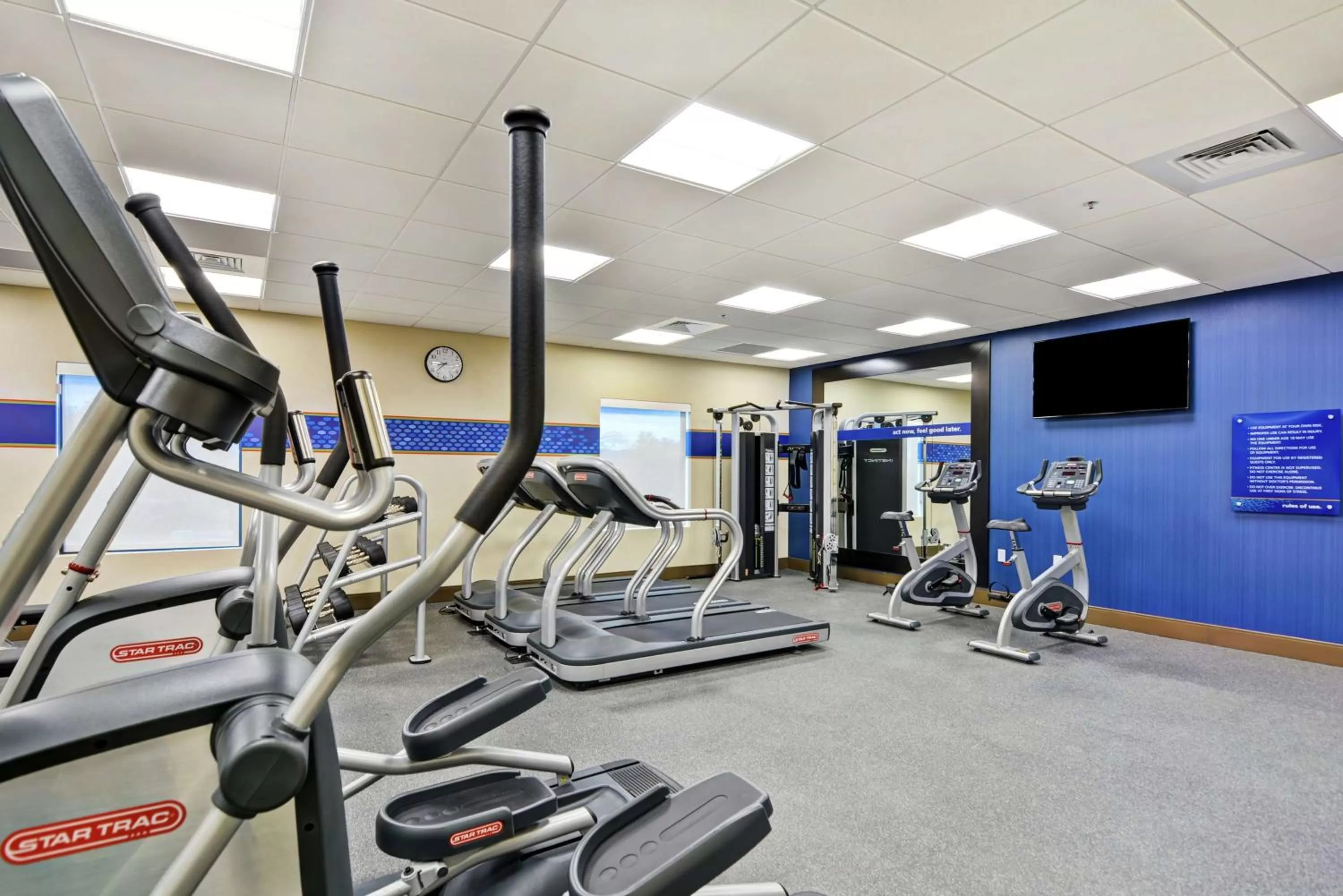 Fitness centre/facilities in Hampton Inn & Suites Tucson Marana