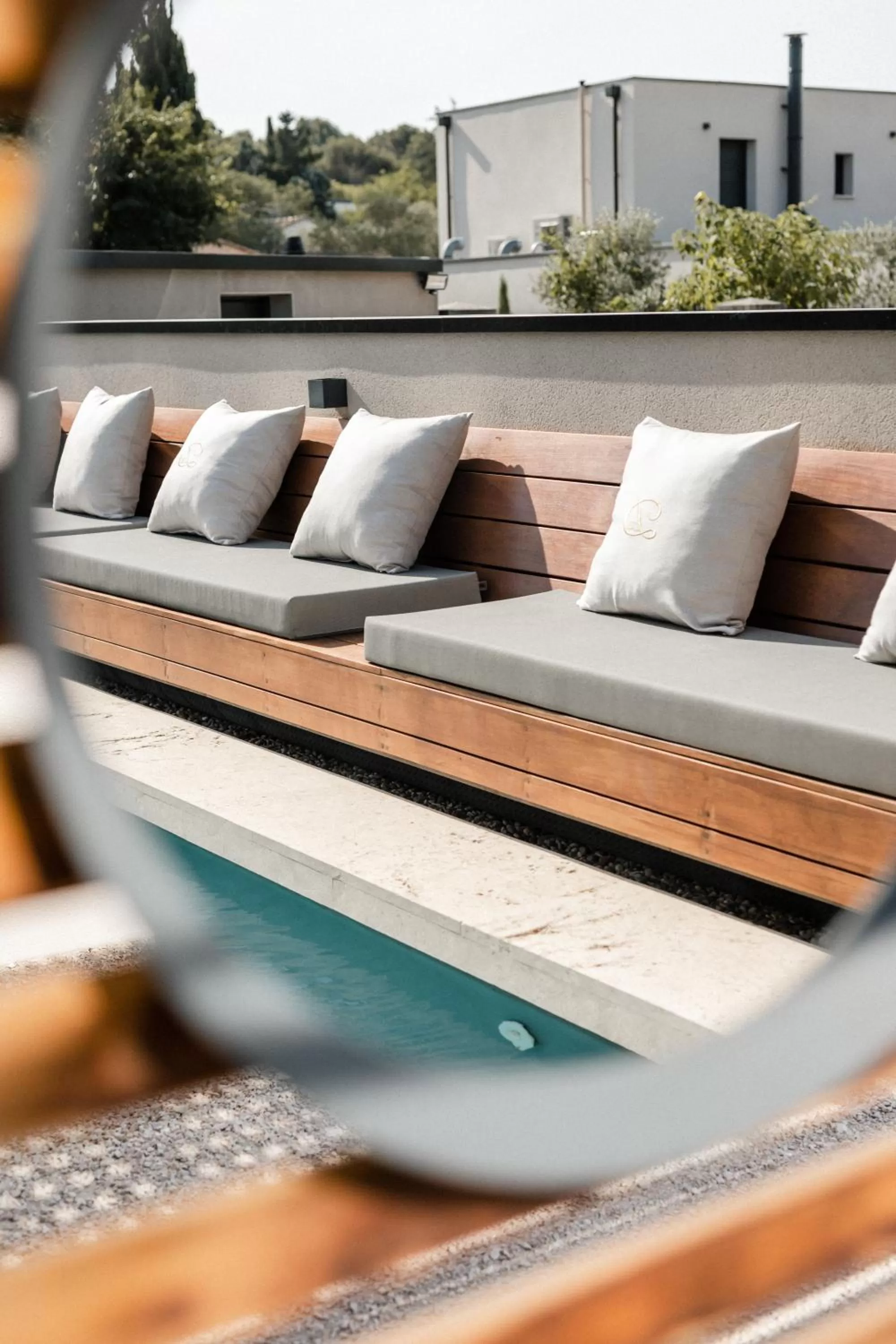 Swimming pool in D'OR Les Anges