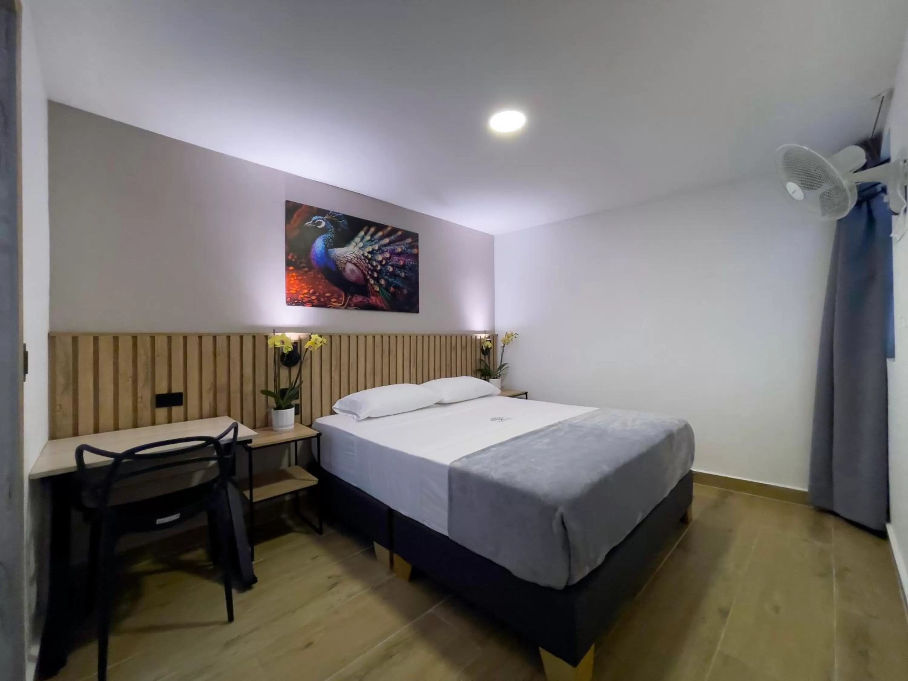 Bed in Vita Hotel Boutique - Aire Acondicionado & Desayuno