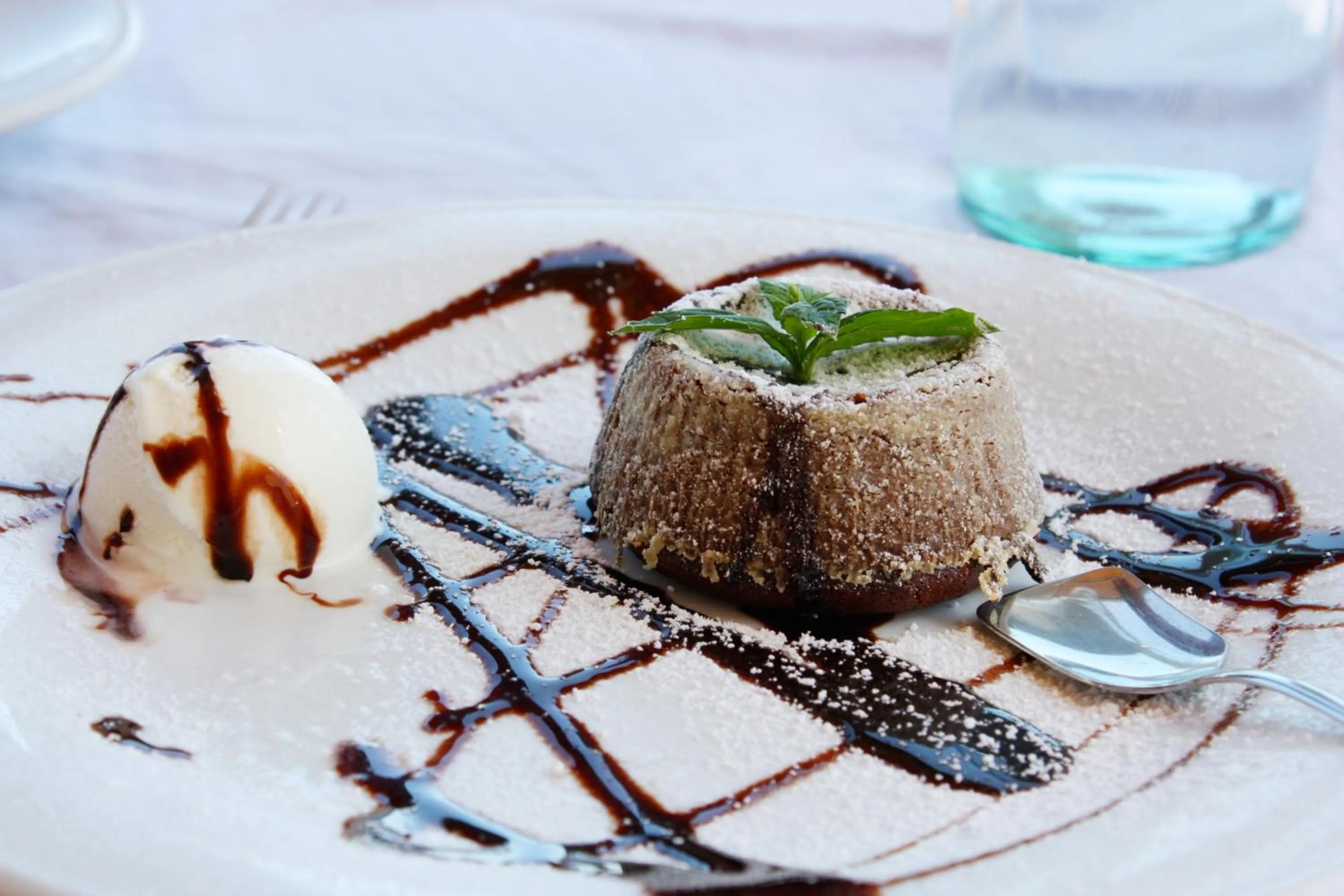 Food close-up in Hotel La Certosa