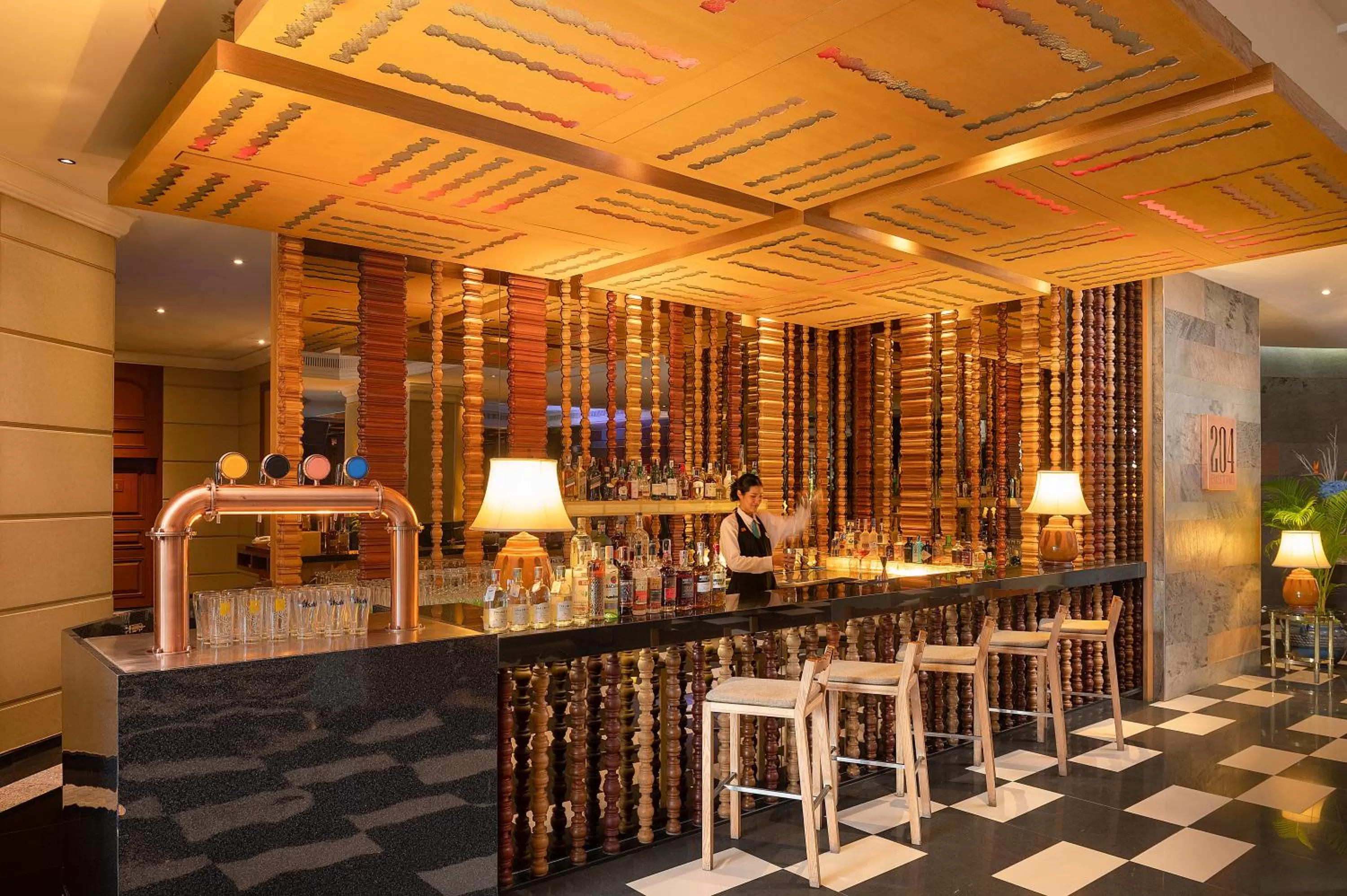 Lounge or bar in Swissotel Bangkok Ratchada