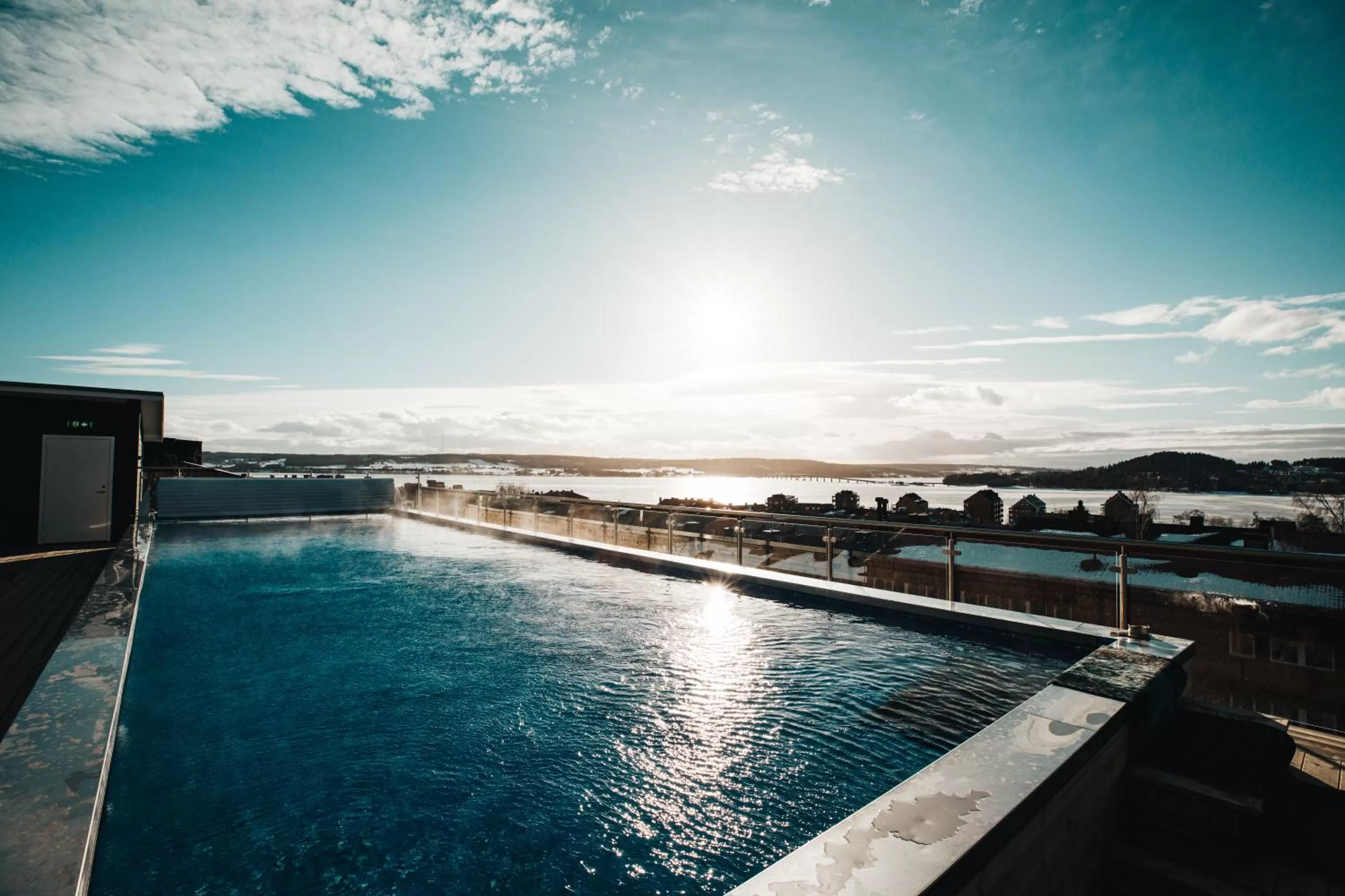 Swimming pool in Hotell Östersund