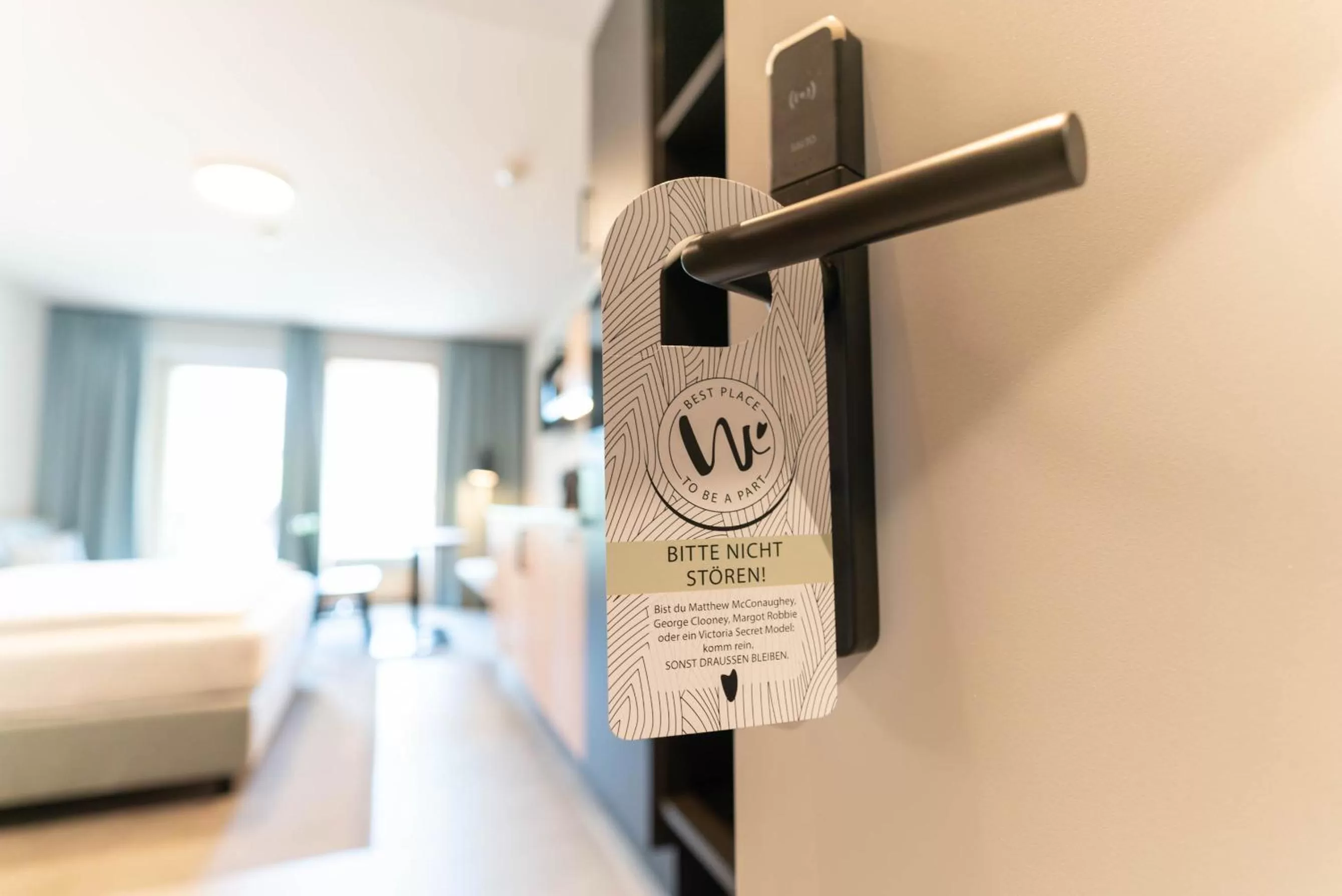 Bed in Apart & Suiten Hotel WEIDEN