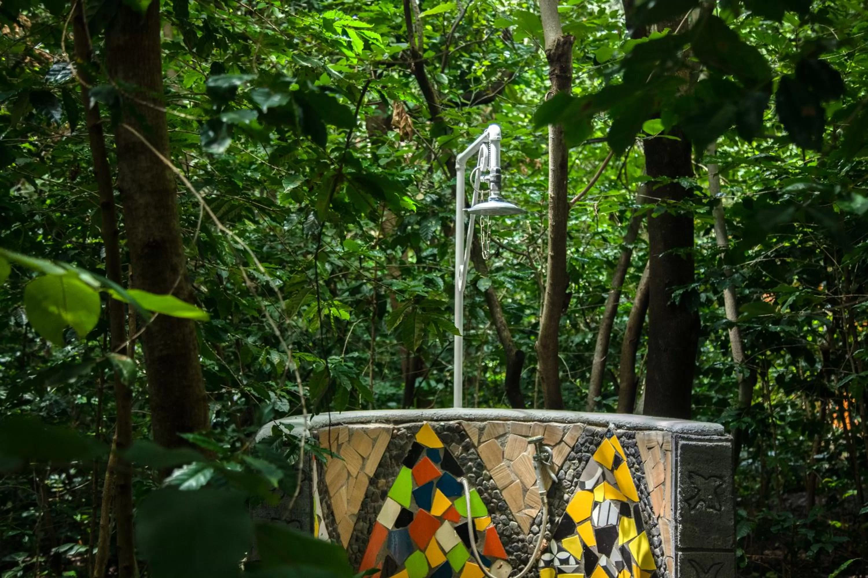 Swimming pool in Hotel La Casa de los Árboles Immersive Experience