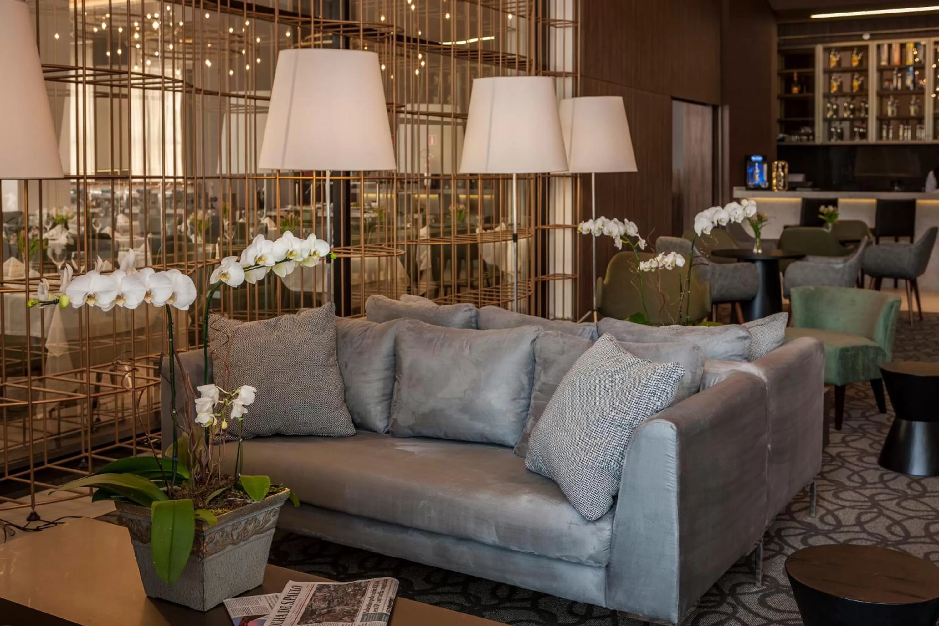 Lounge or bar in Royal Palm Tower Indaiatuba