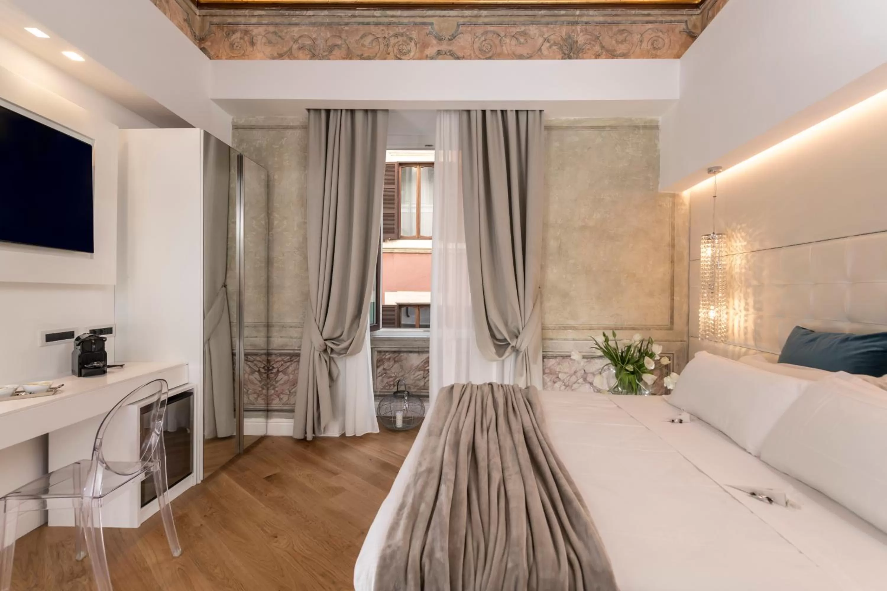 Bed in Argentina Residenza Style Hotel