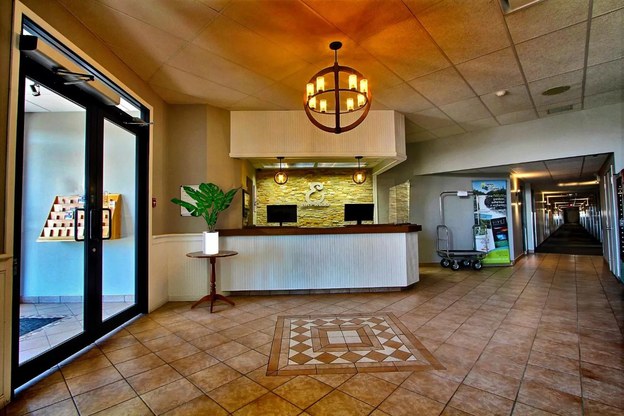 Lobby or reception in Hôtel l'Empress