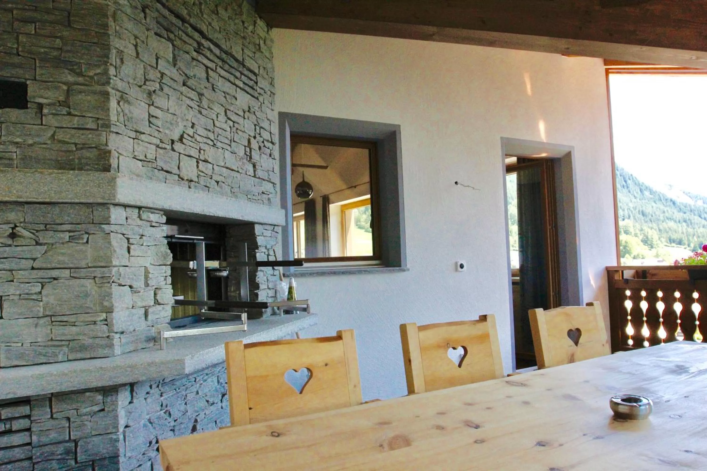 Balcony/Terrace in Hotel Sarain Active Mountain Resort