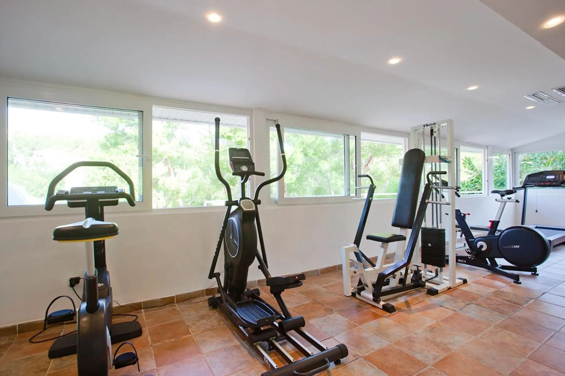 Fitness centre/facilities in Hotel Cala Sant Vicenç - Adults Only
