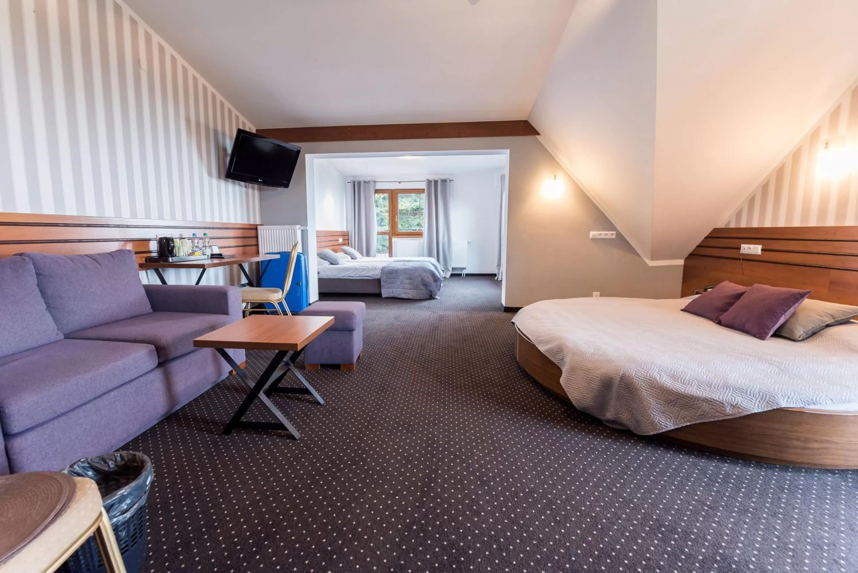 Bed in Hotel Beskidzki Raj Medical SPA