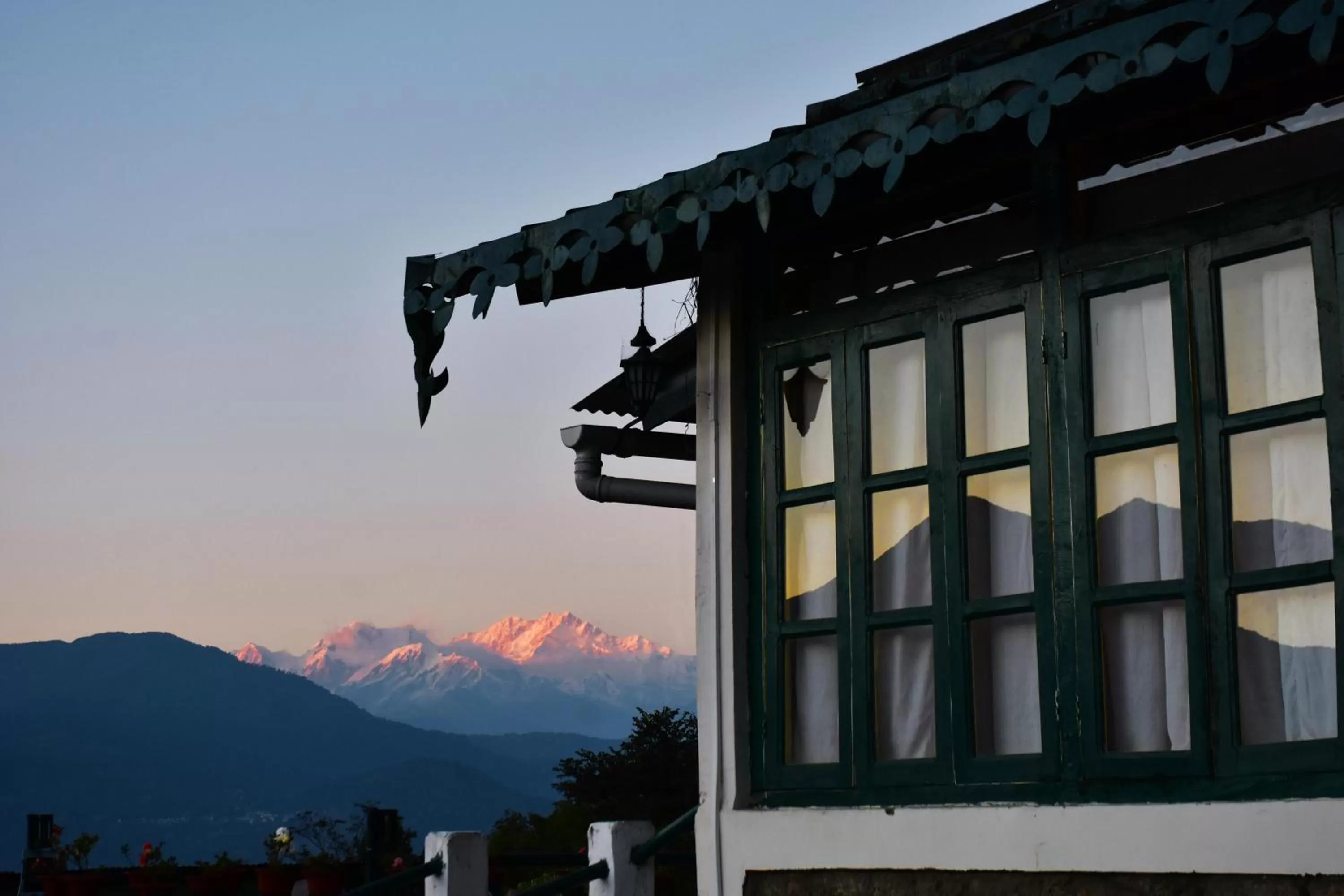 Mountain View in Singtom Tea Resort